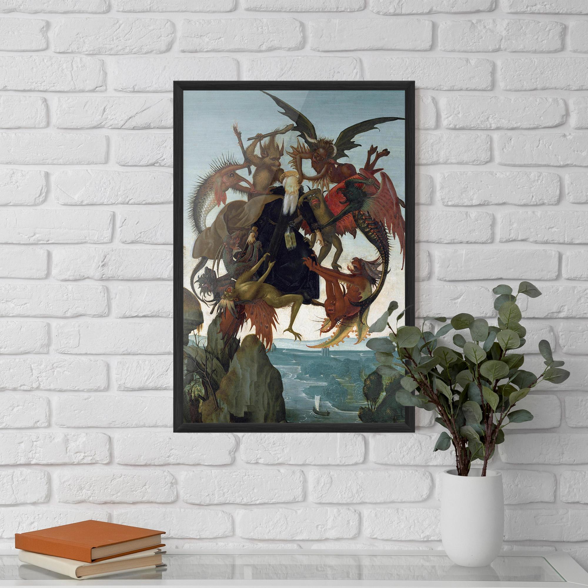Plakat w Ramie Torment Of Saint mockup 5