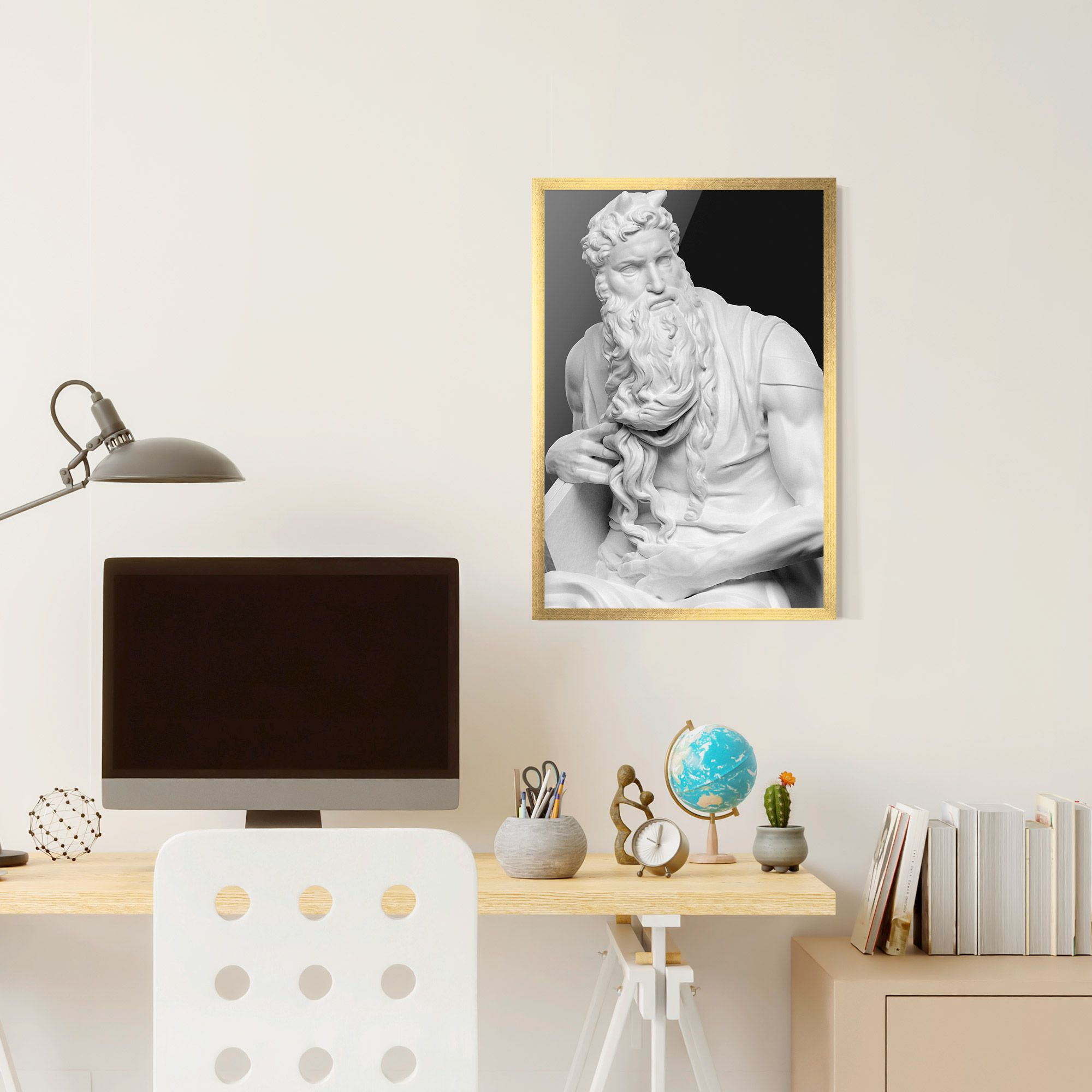 Moses Statue mockup 6