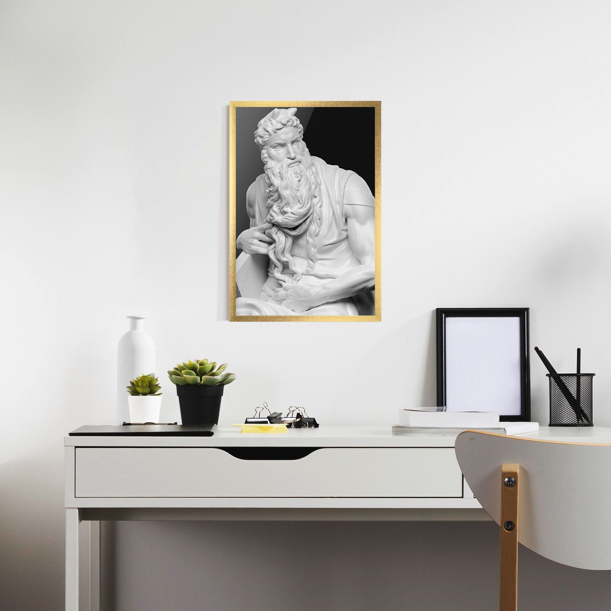 Moses Statue mockup 7