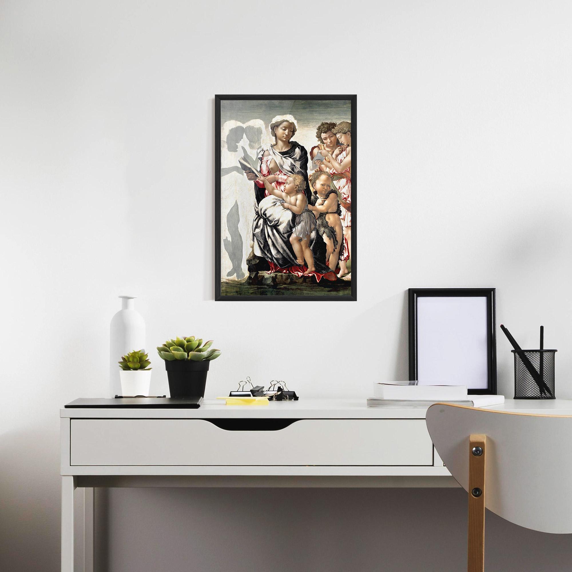 Plakat w Ramie Manchester Madonna mockup 7