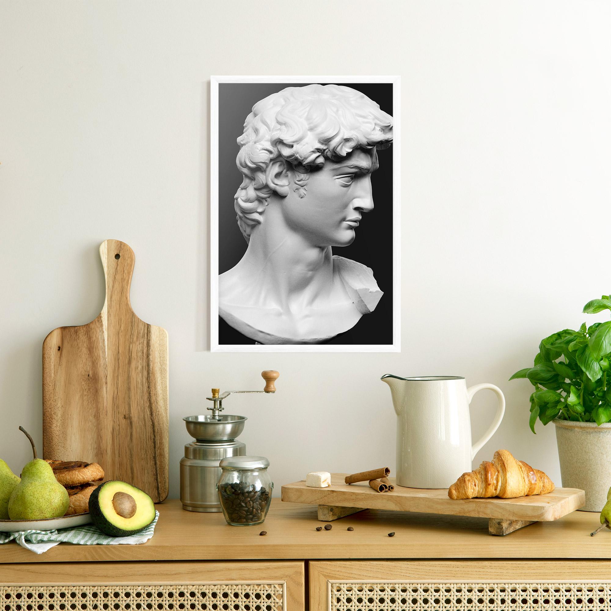 Plakat w Ramie David Head mockup 8