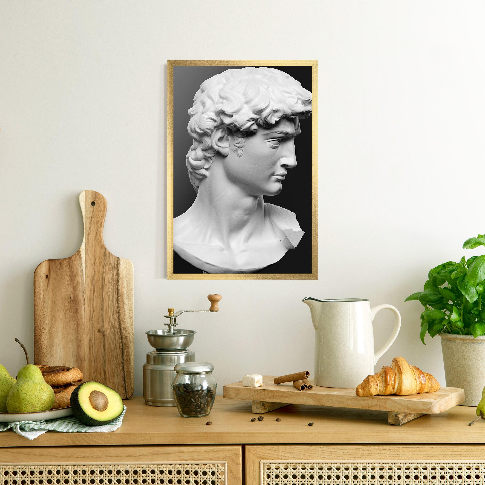 Plakat w Ramie David Head mockup 8