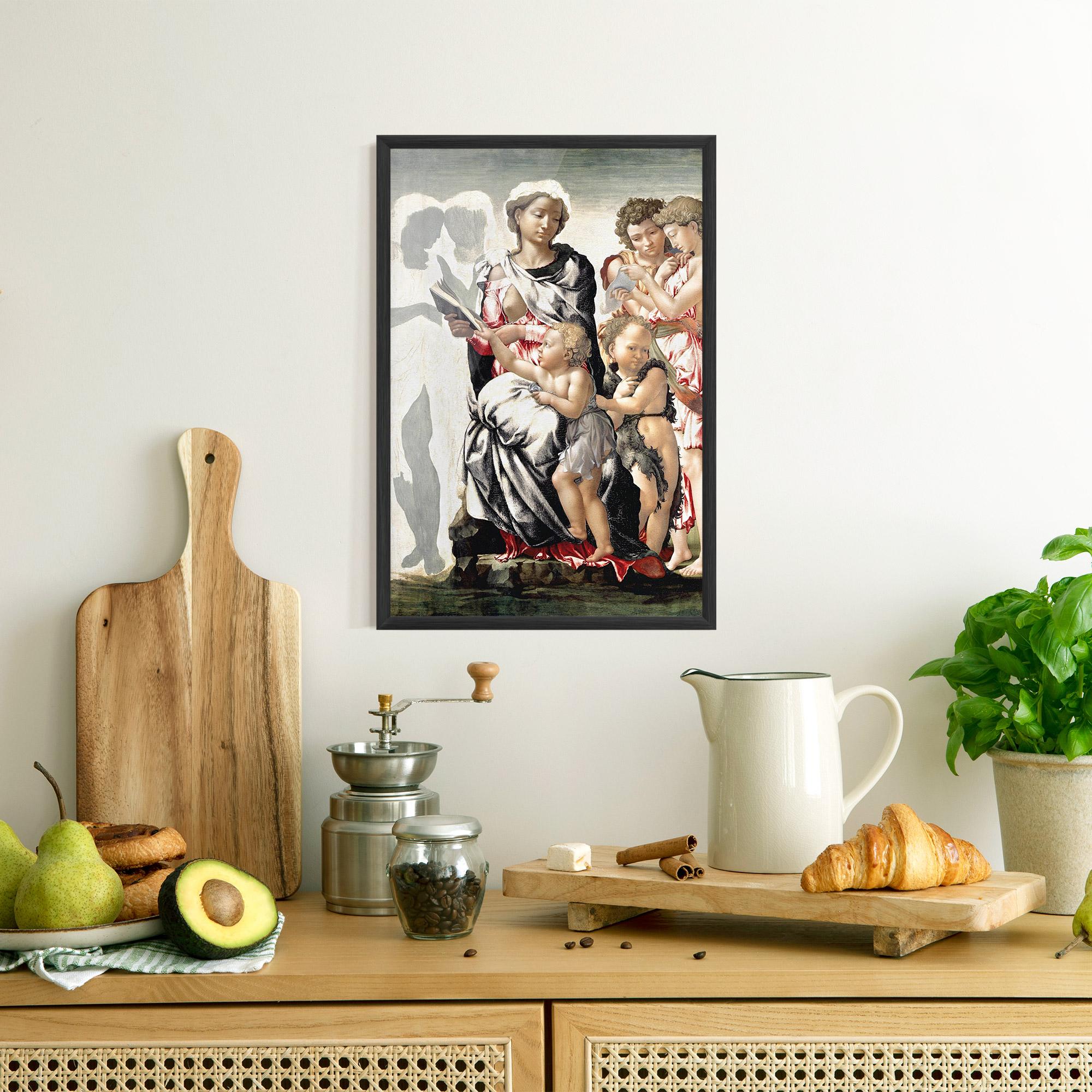 Plakat w Ramie Manchester Madonna mockup 8