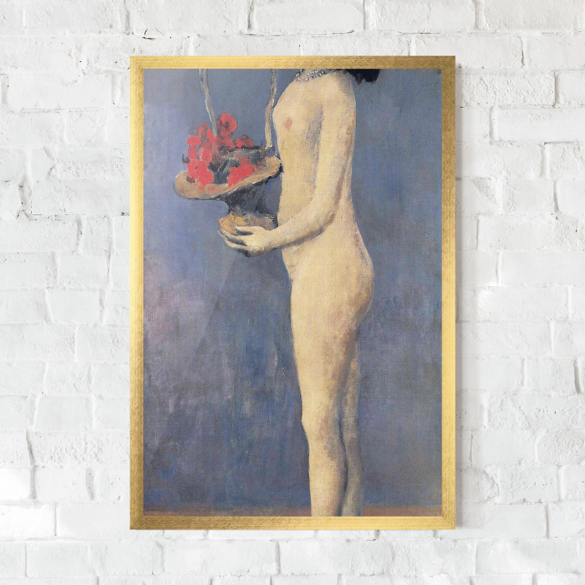 Plakat w Ramie Le Panier Fleuri mockup 0