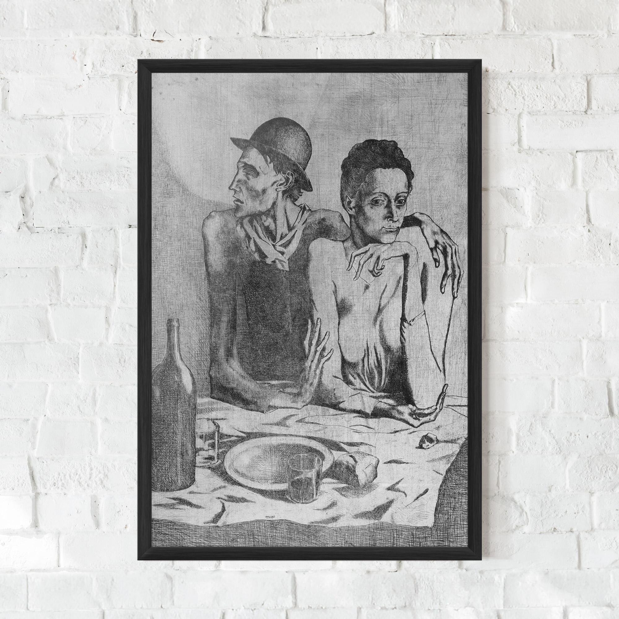 Plakat w Ramie The Frugal Repast mockup 0