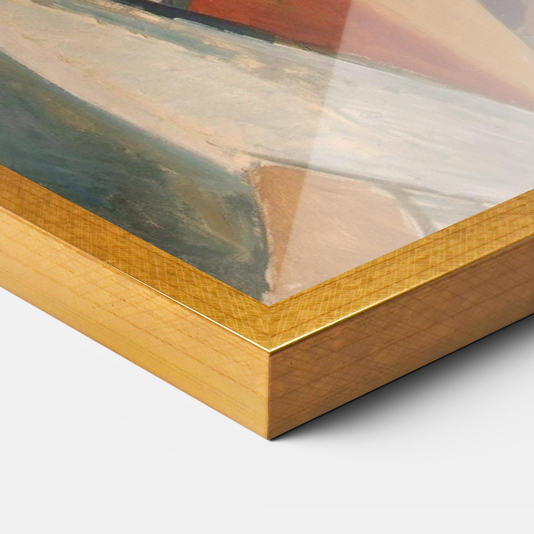 Plakat w Ramie Friendship Two Nudes mockup 3