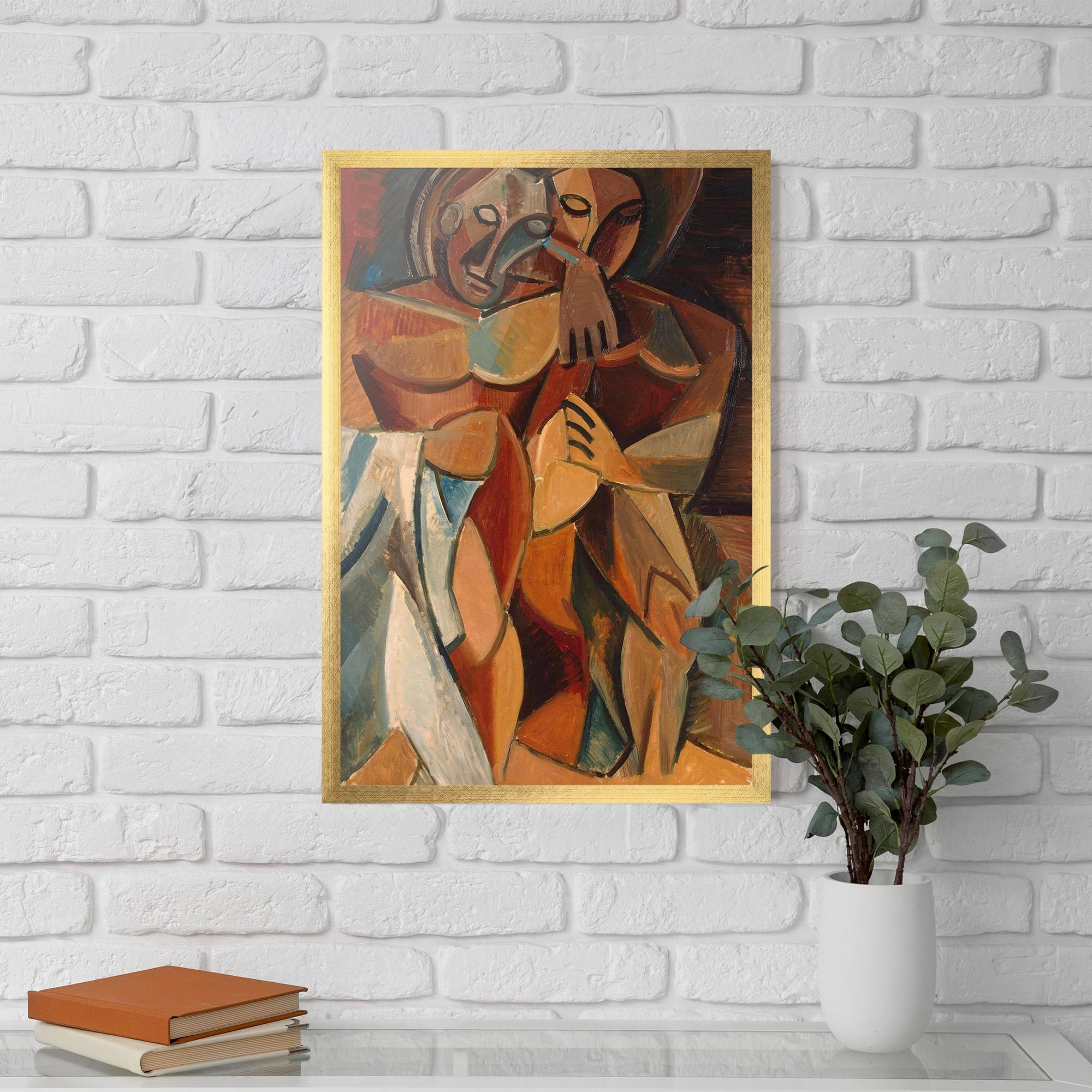 Plakat w Ramie Friendship Two Nudes mockup 5