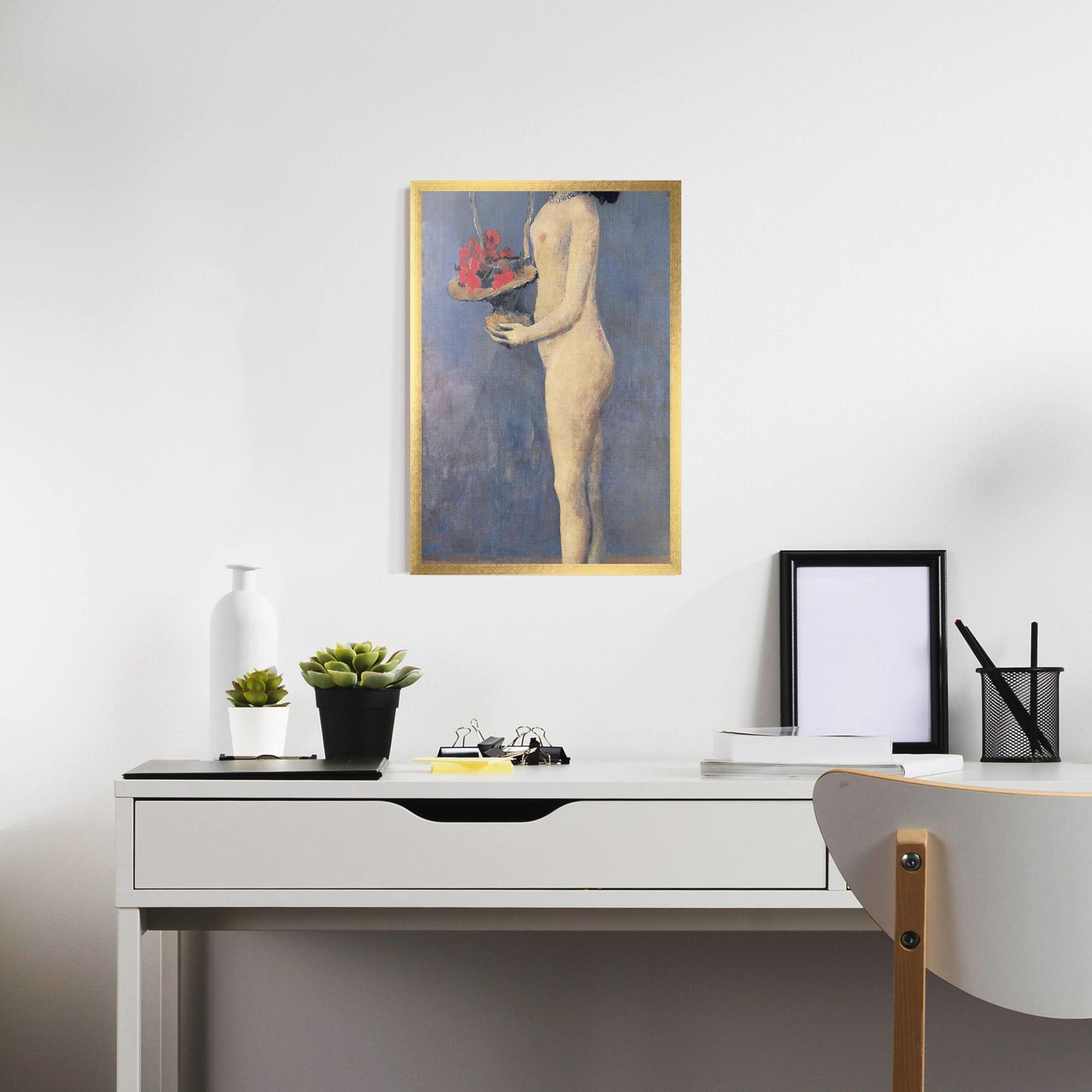 Plakat w Ramie Le Panier Fleuri mockup 7