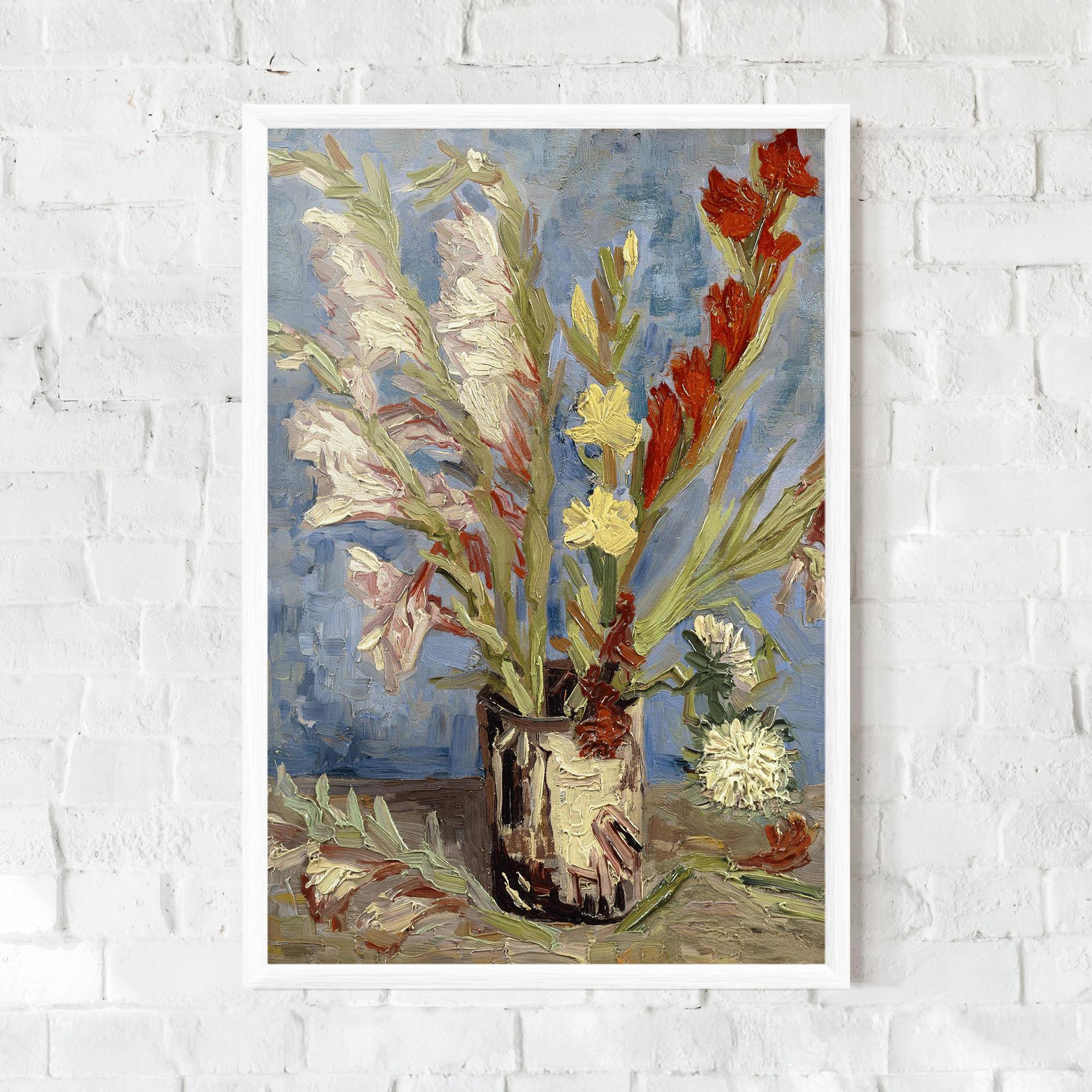 Plakat w Ramie Tuingladiolen mockup 0