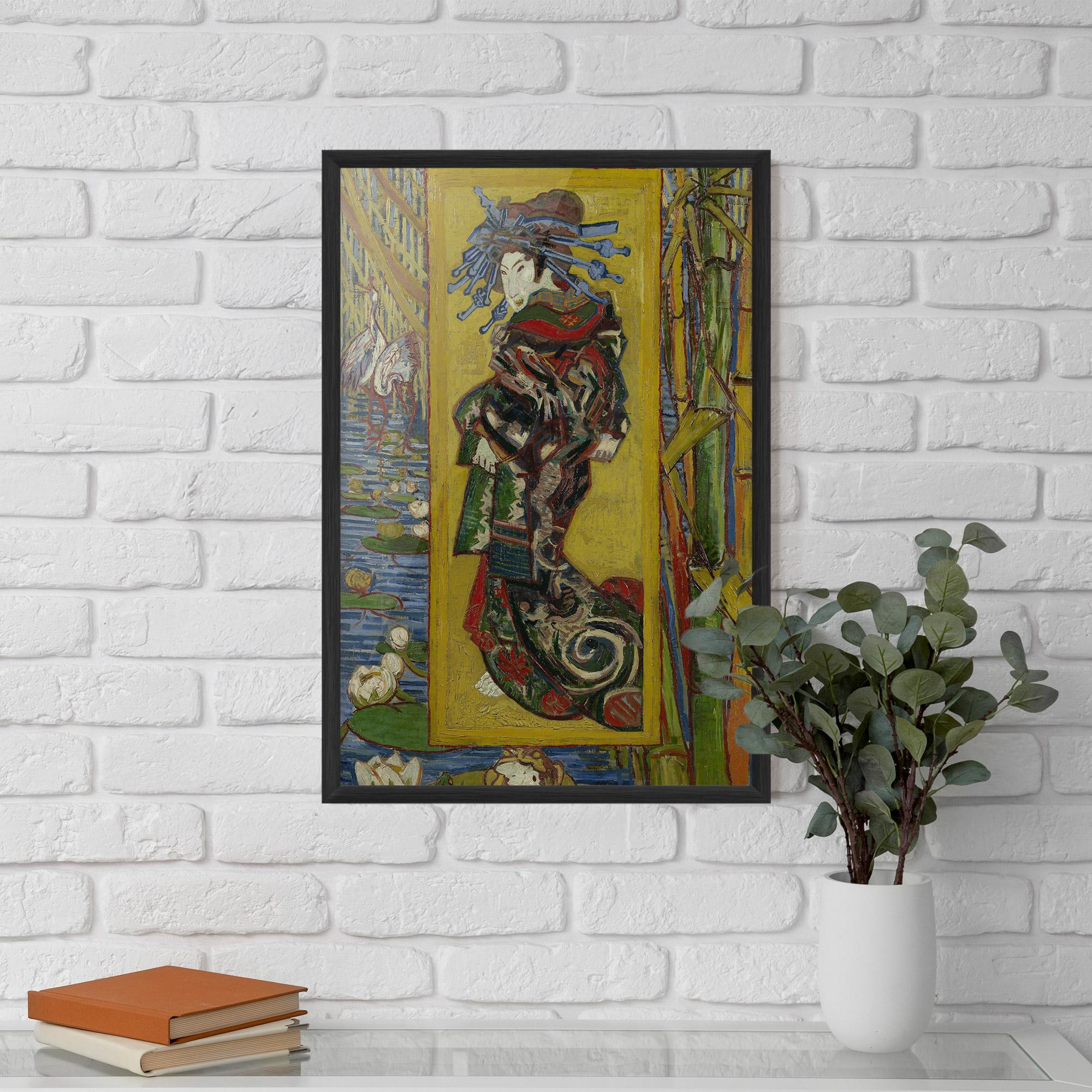 Plakat w Ramie Courtisane mockup 5