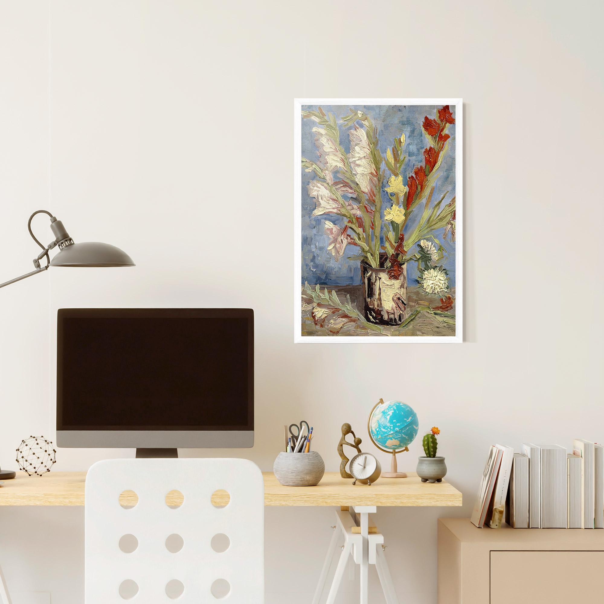 Plakat w Ramie Tuingladiolen mockup 6