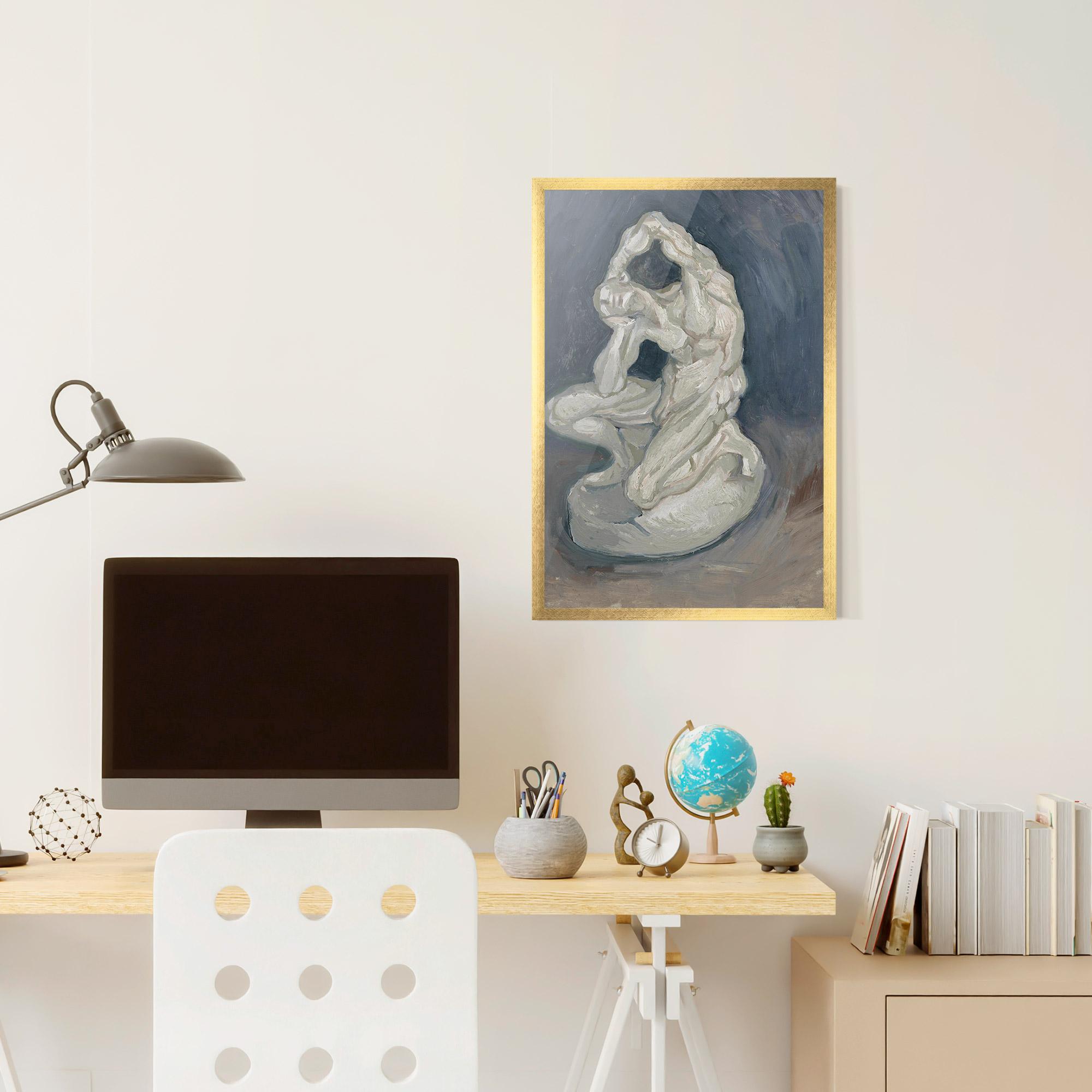 Plakat w Ramie Geknielde Spierman mockup 6