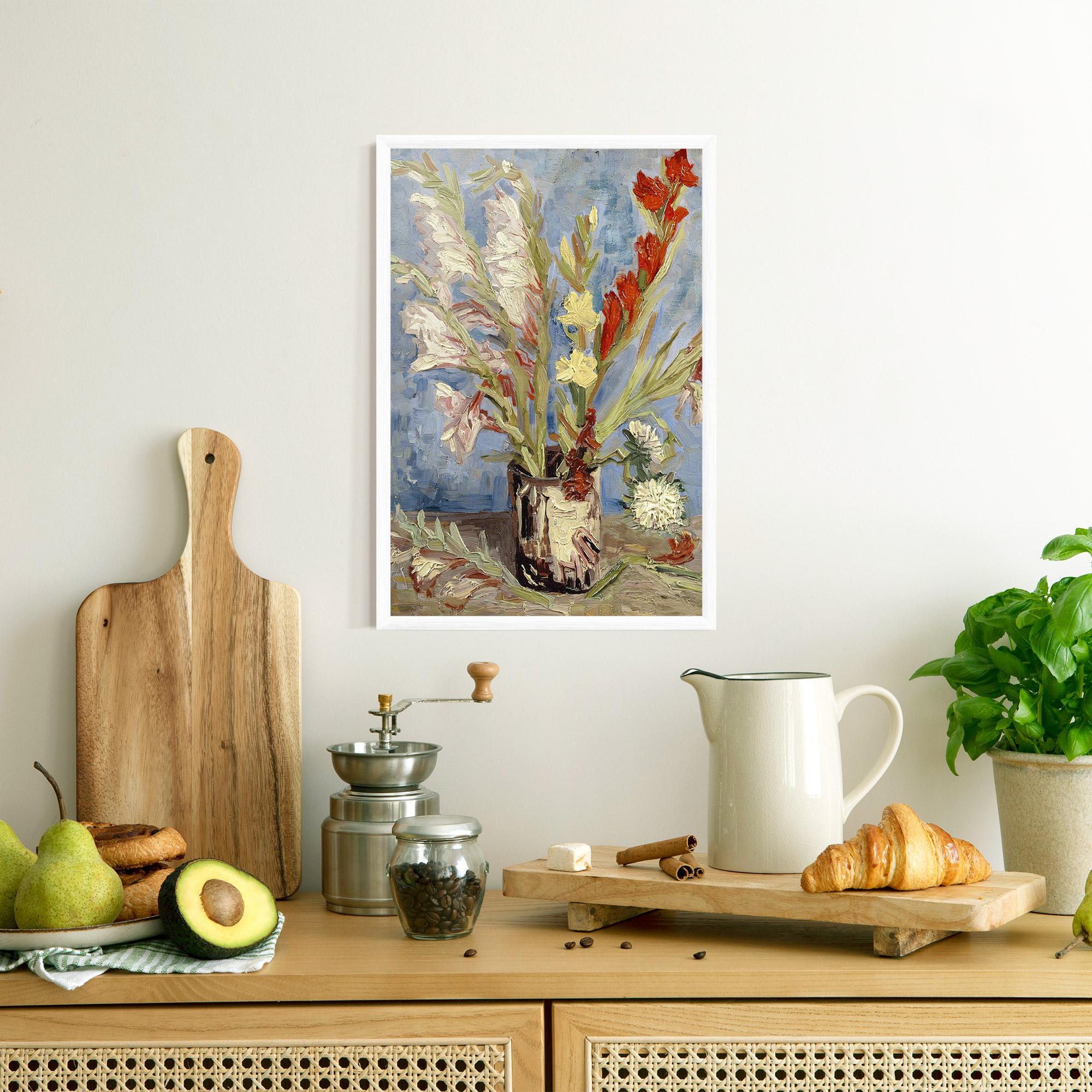 Plakat w Ramie Tuingladiolen mockup 8