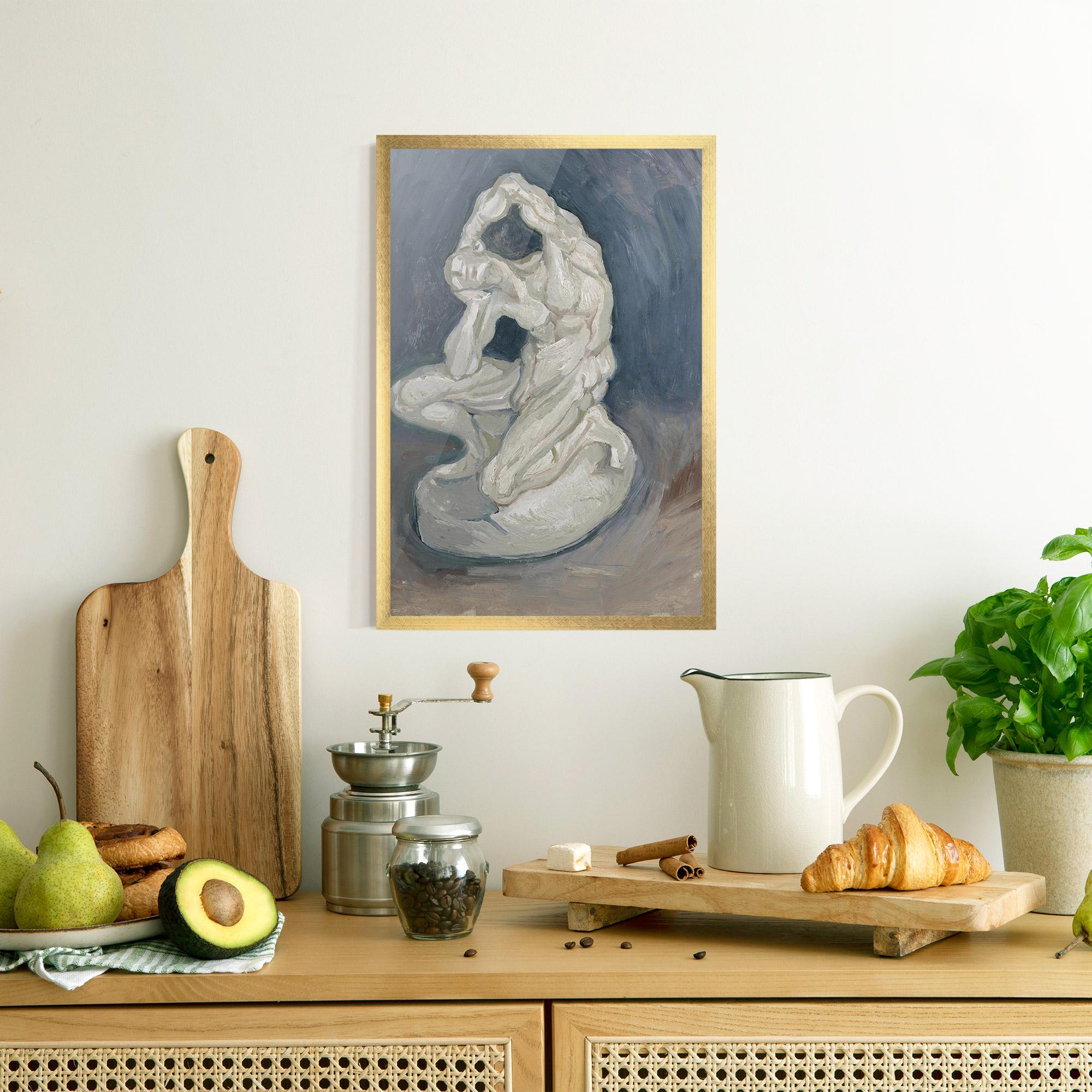 Plakat w Ramie Geknielde Spierman mockup 8