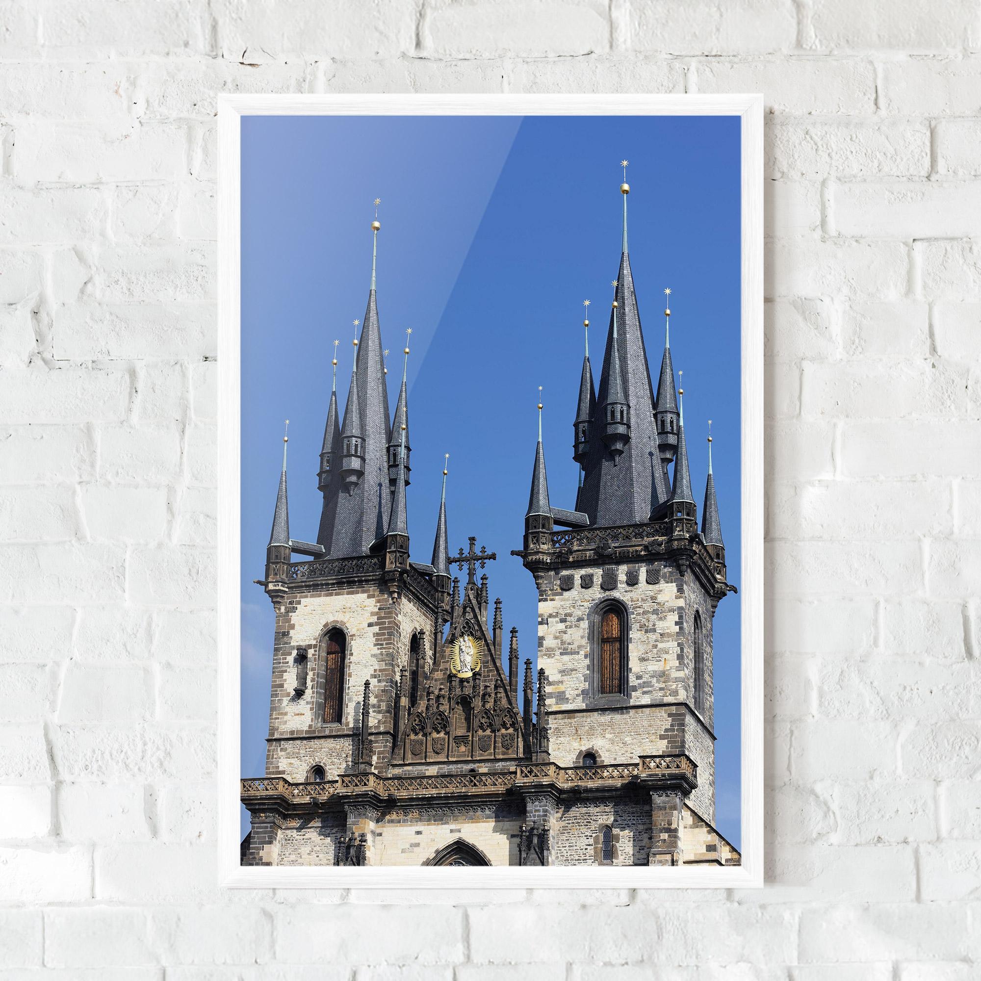 Plakat w Ramie Bohemian Church mockup 0