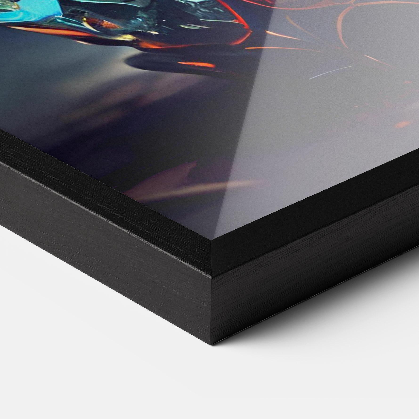 Plakat w Ramie Church Ball mockup 3