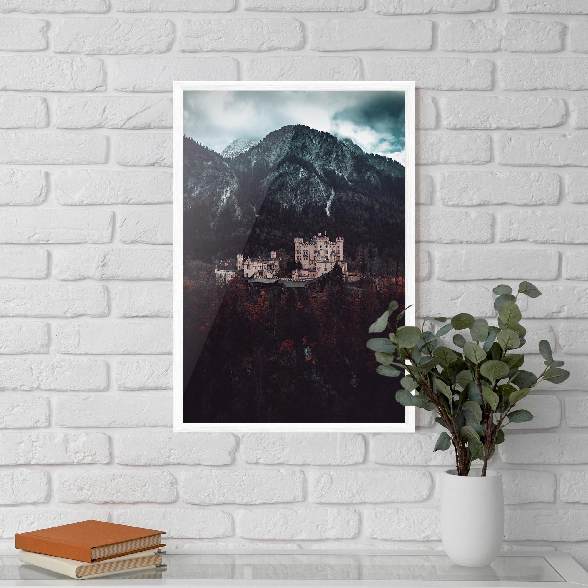 Plakat w Ramie Forest Castle mockup 5