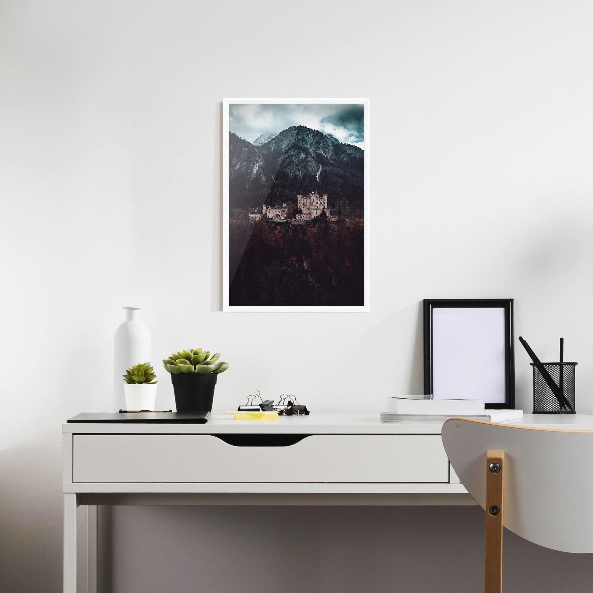 Plakat w Ramie Forest Castle mockup 7