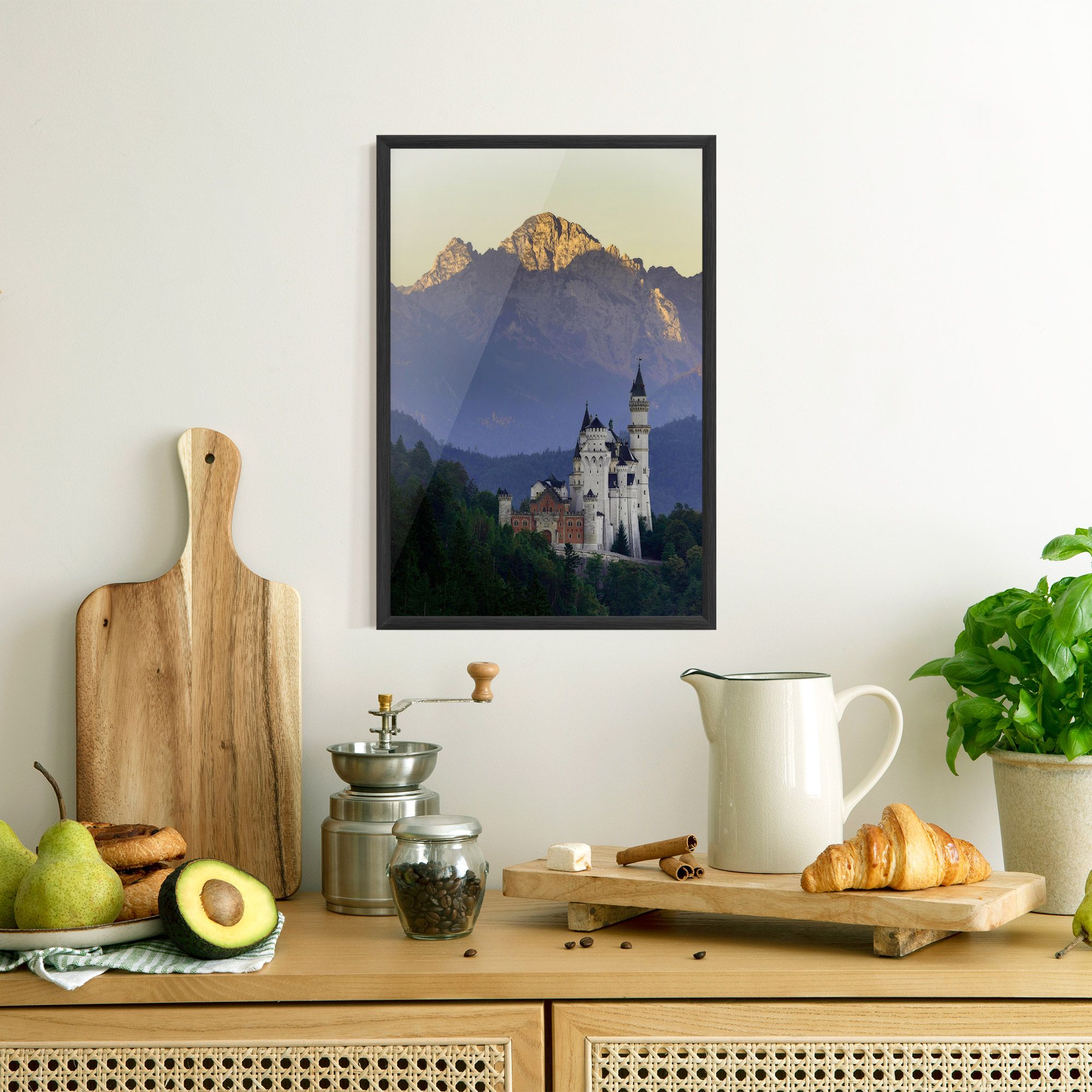 Neuschwanstein Castle mockup 8
