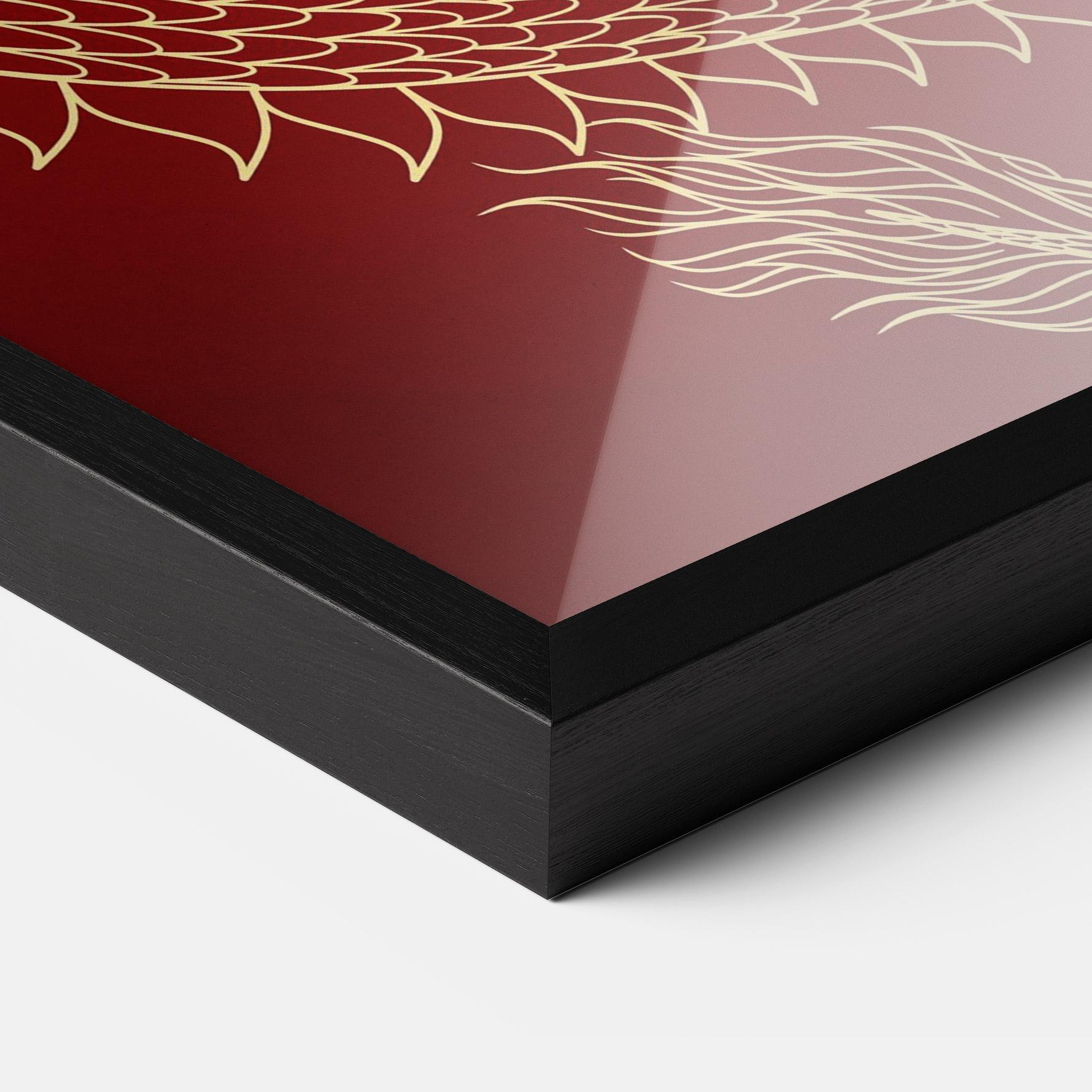 Plakat w Ramie Traditional Dragon mockup 3