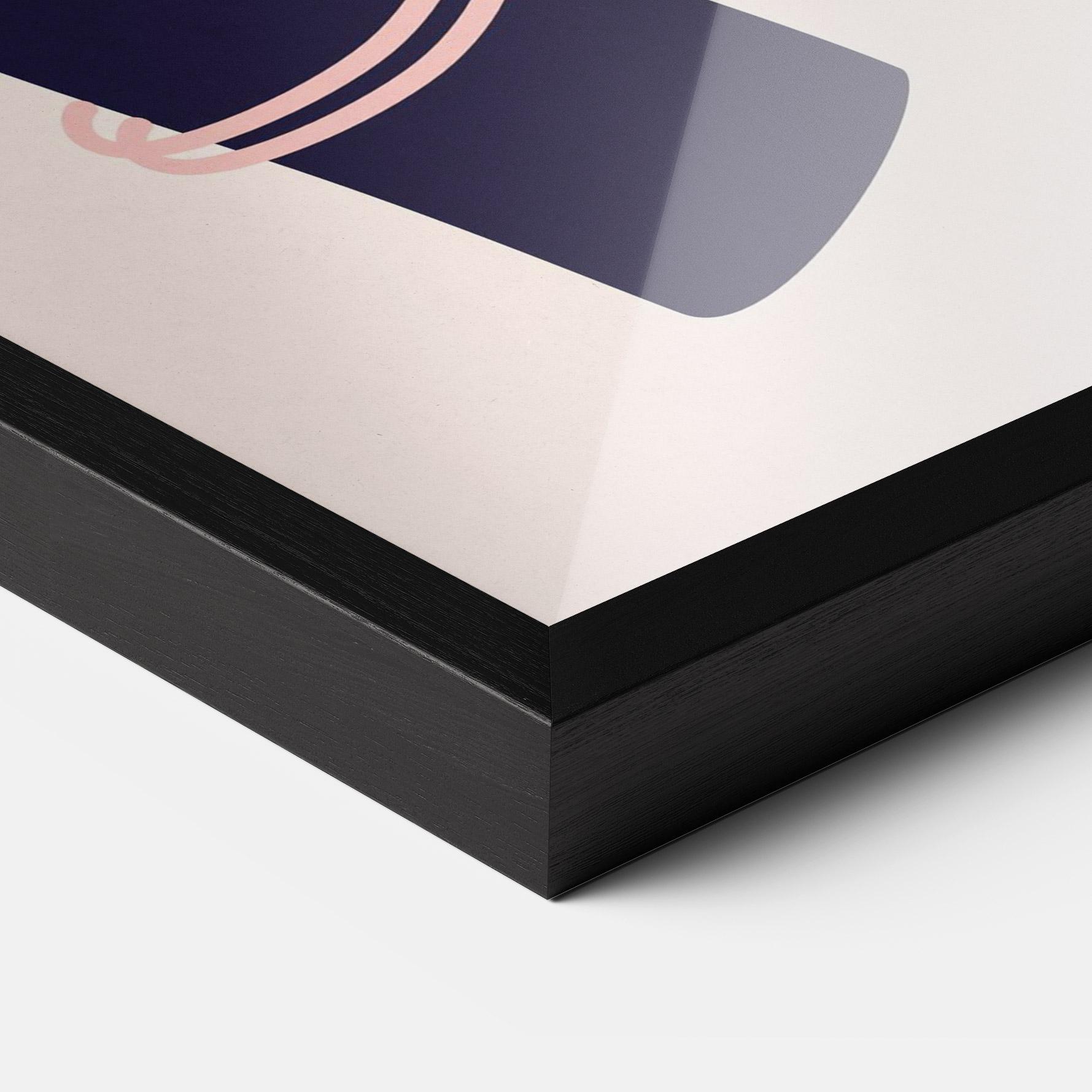 Plakat w Ramie Magic Purple Hands mockup 3