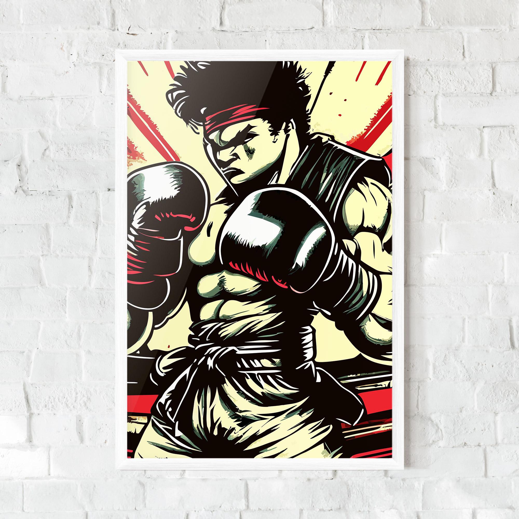 Plakat w Ramie Box Video Game mockup 0