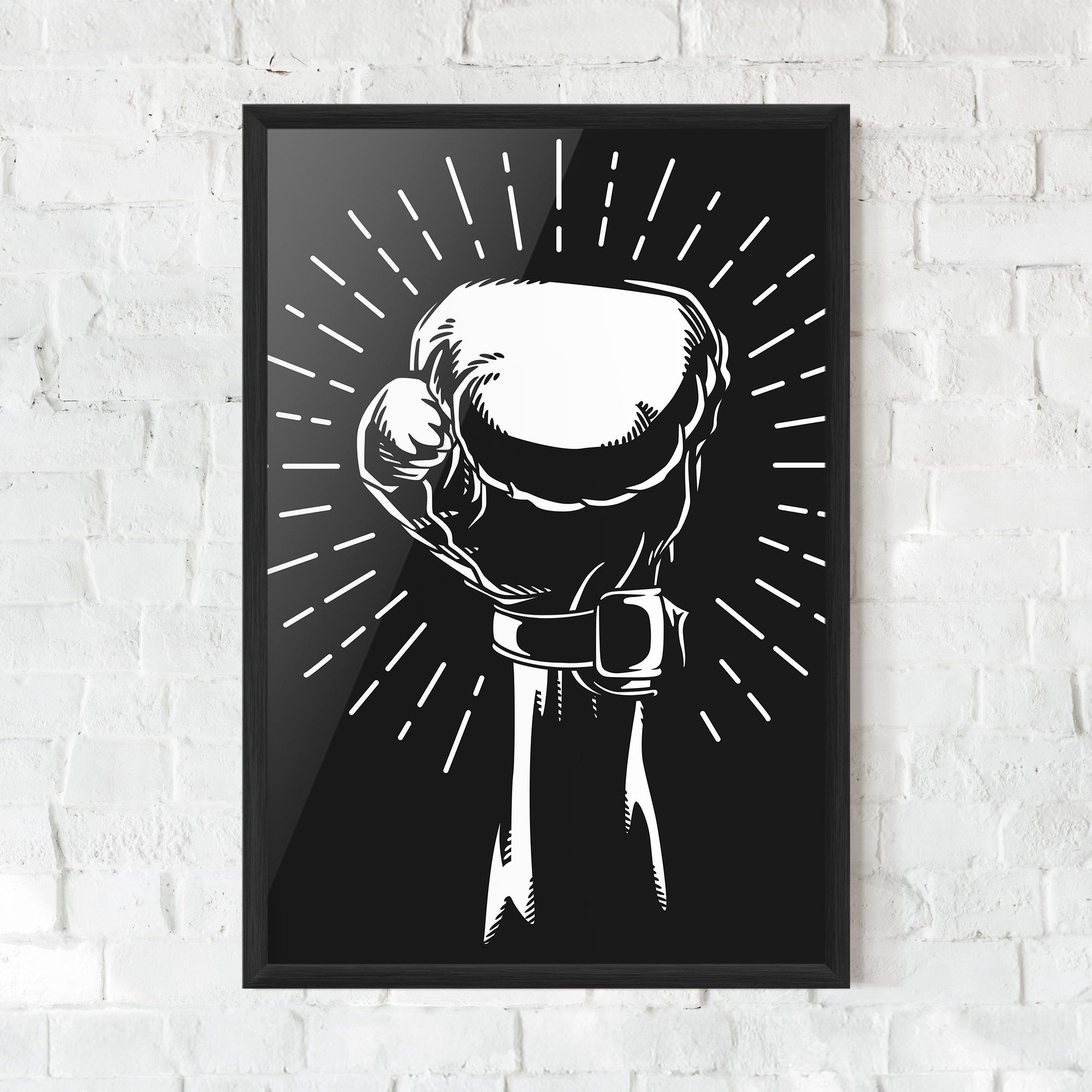 Grey Hand Boxing mockup 0