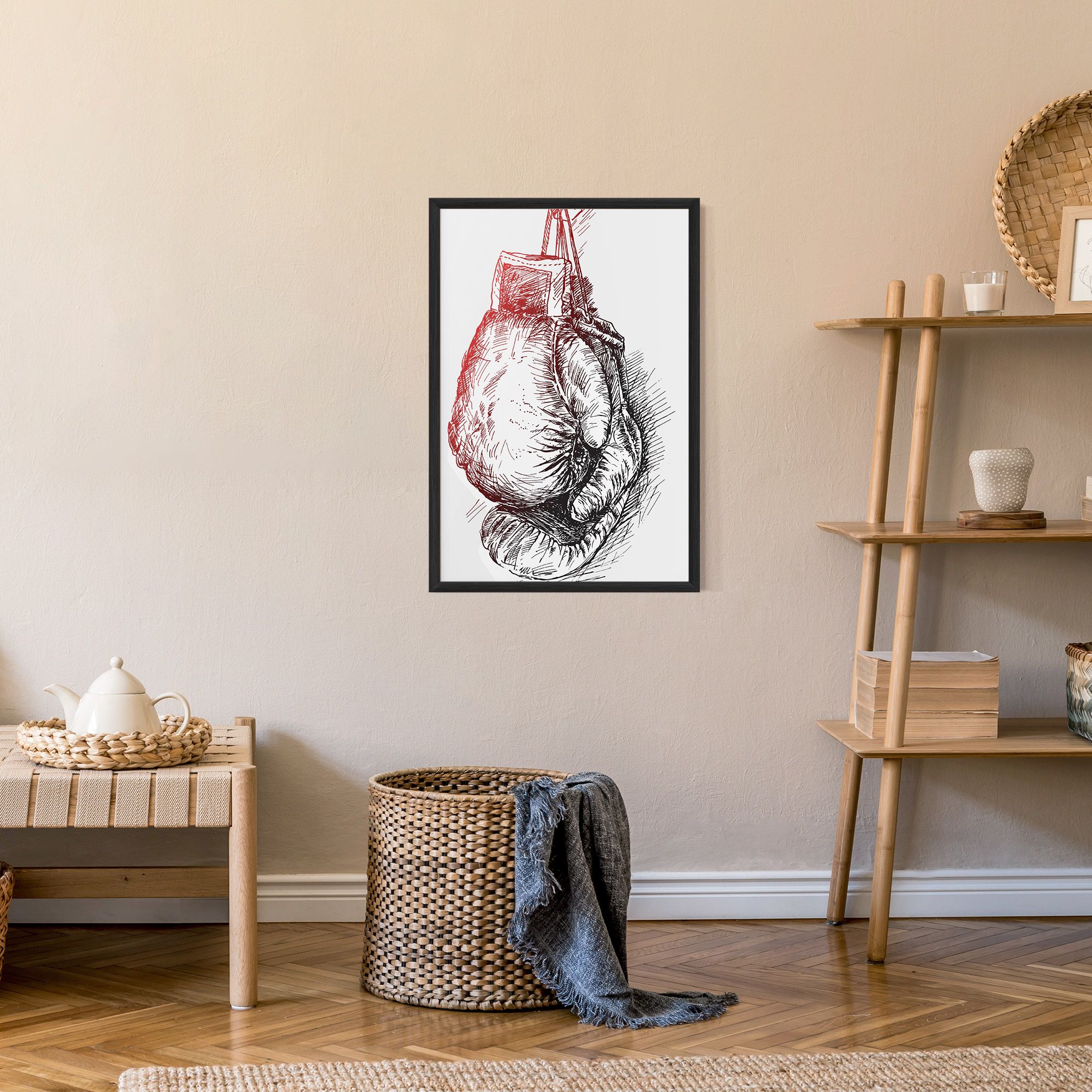 Old Boxing Gloves mockup 9