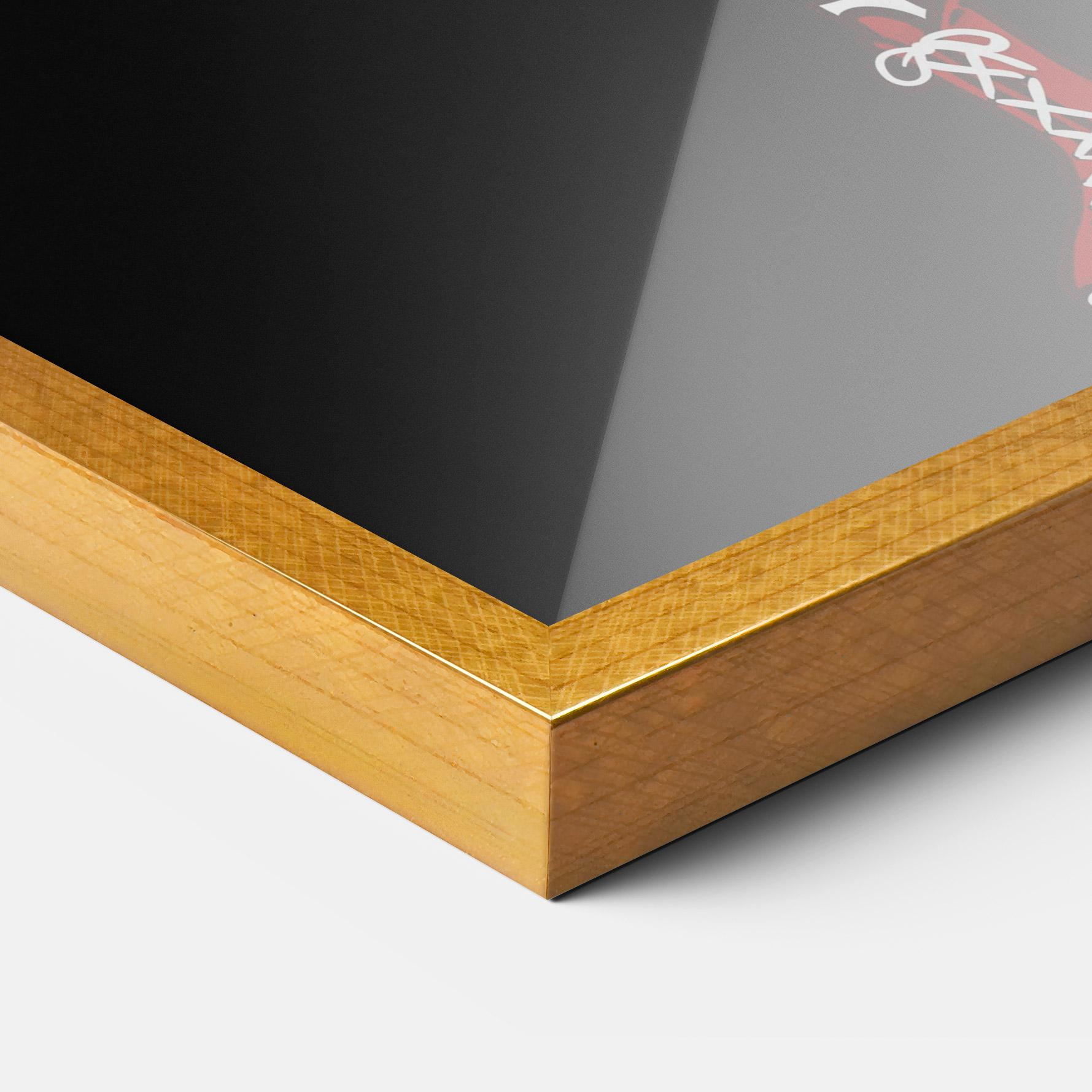 Plakat w Ramie Bones Box mockup 3