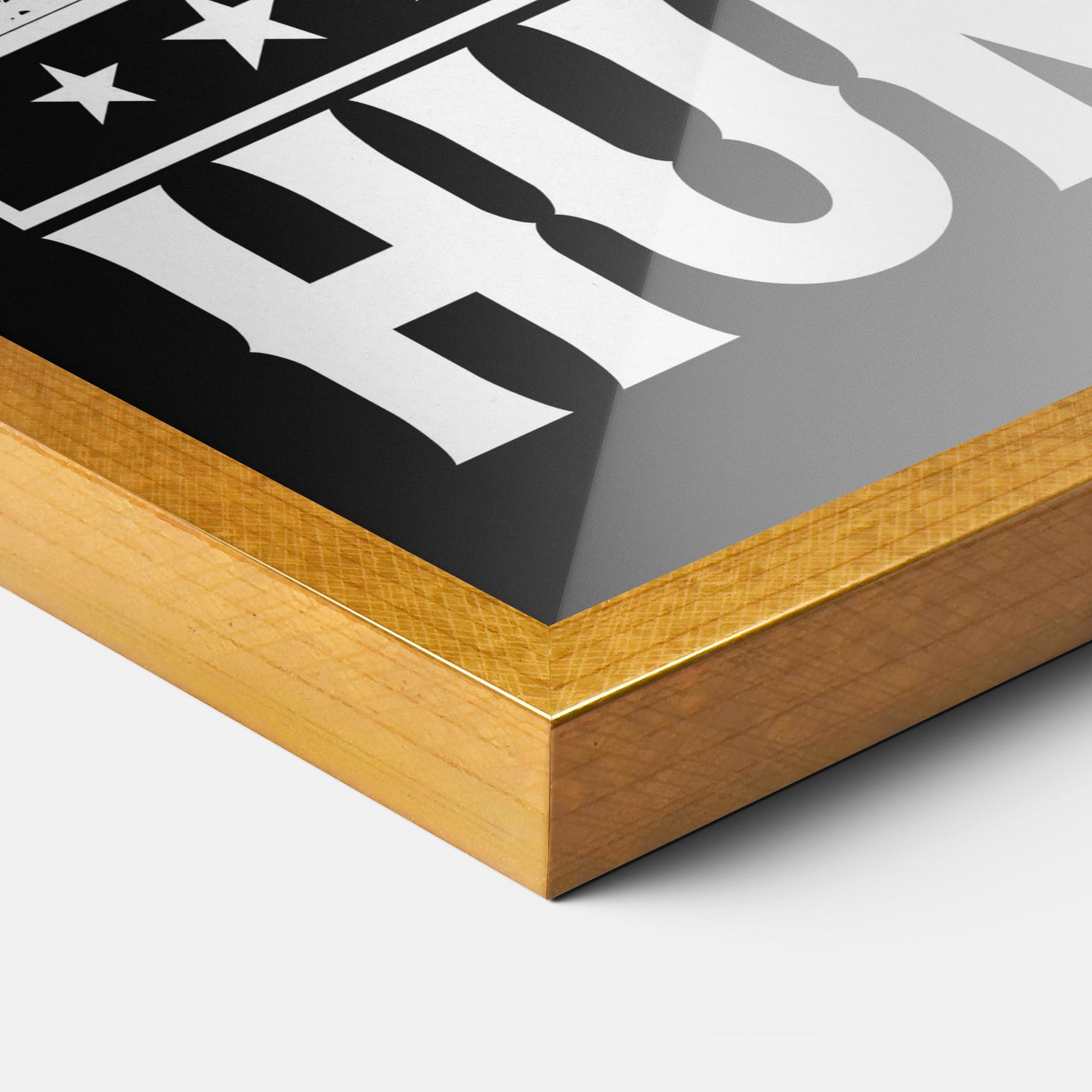 Plakat w Ramie Boxing Hunger mockup 3