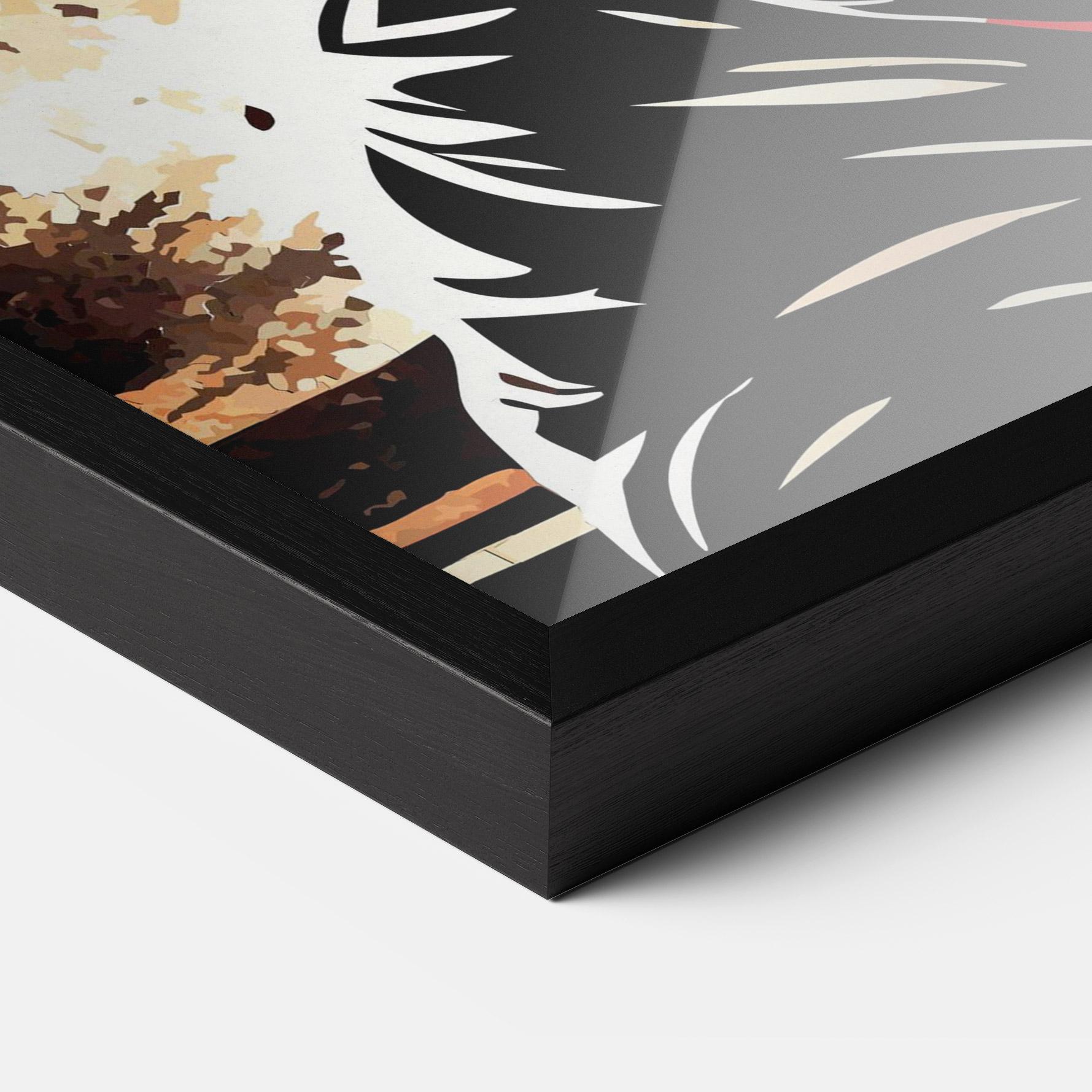 Plakat w Ramie Boxing Video Game mockup 3