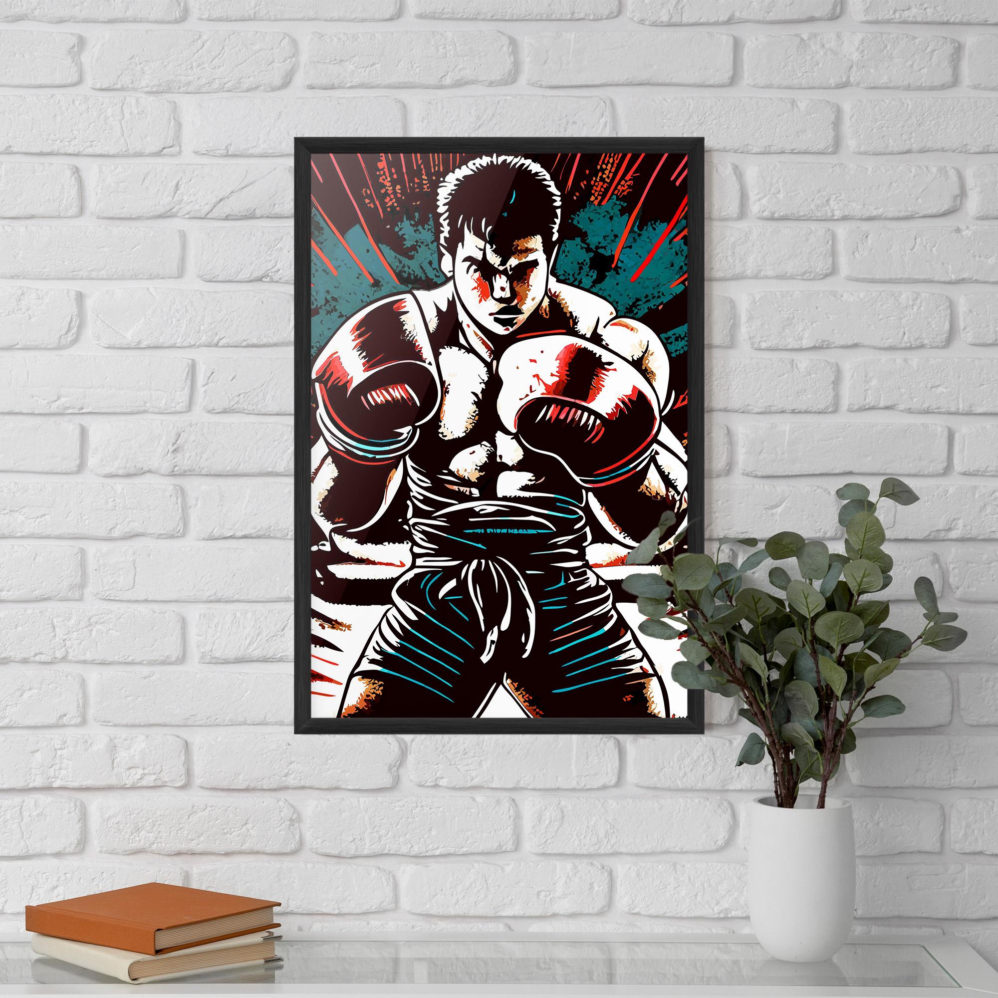 Plakat w Ramie Box Video Games mockup 5