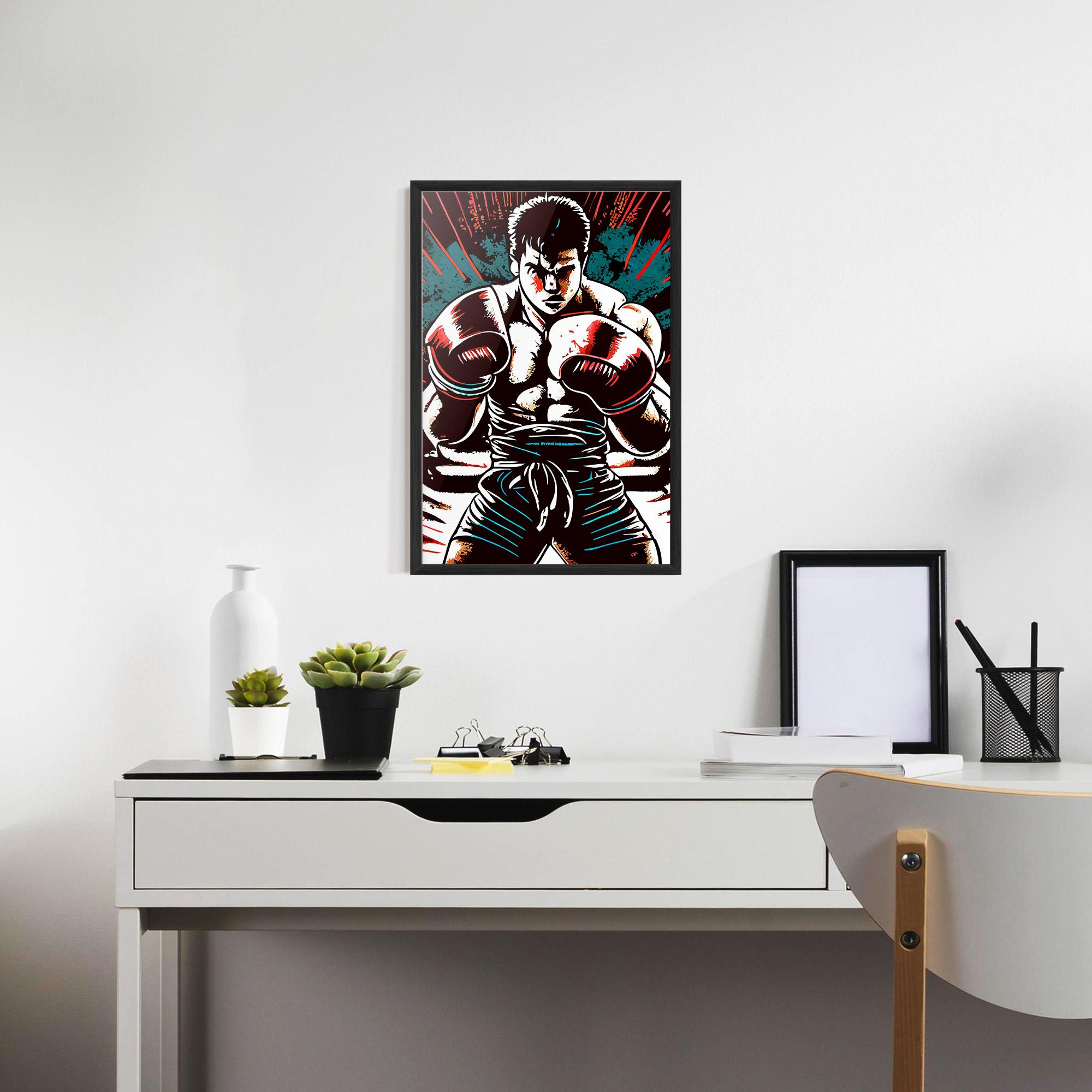 Plakat w Ramie Box Video Games mockup 7