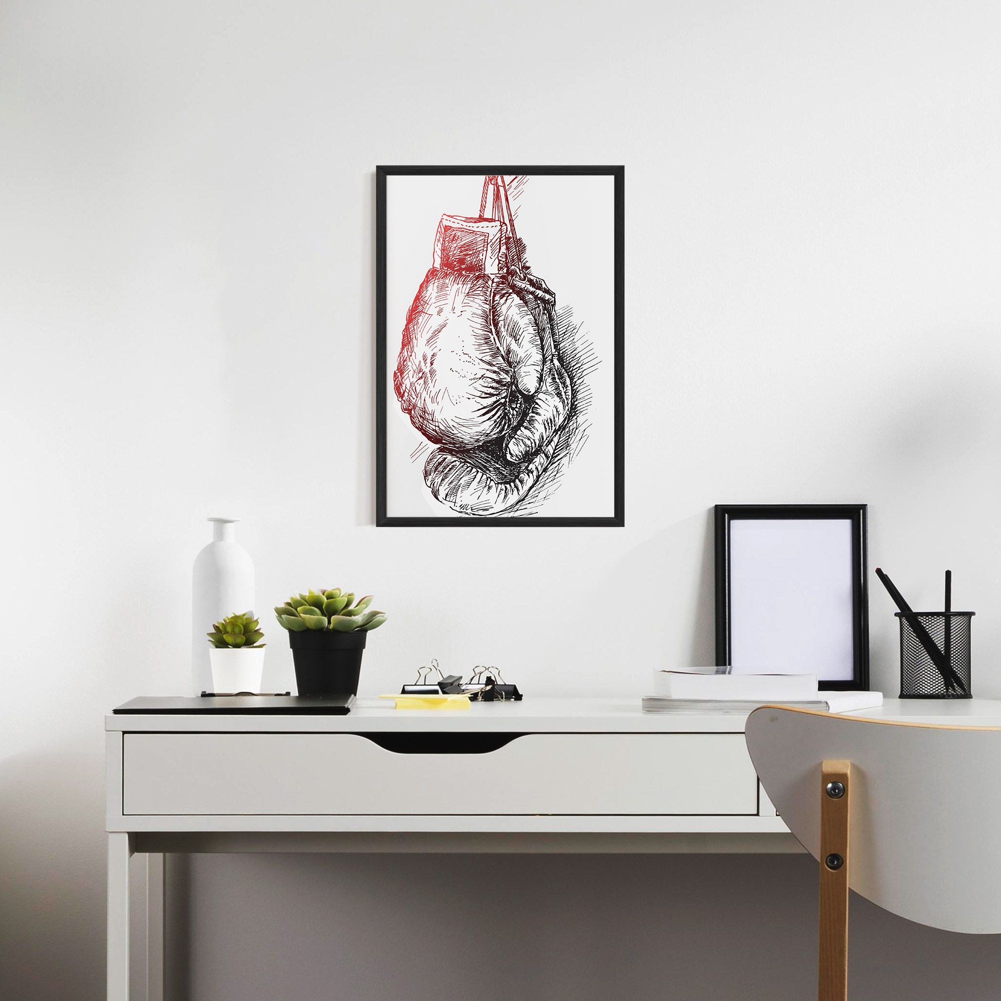 Old Boxing Gloves mockup 7