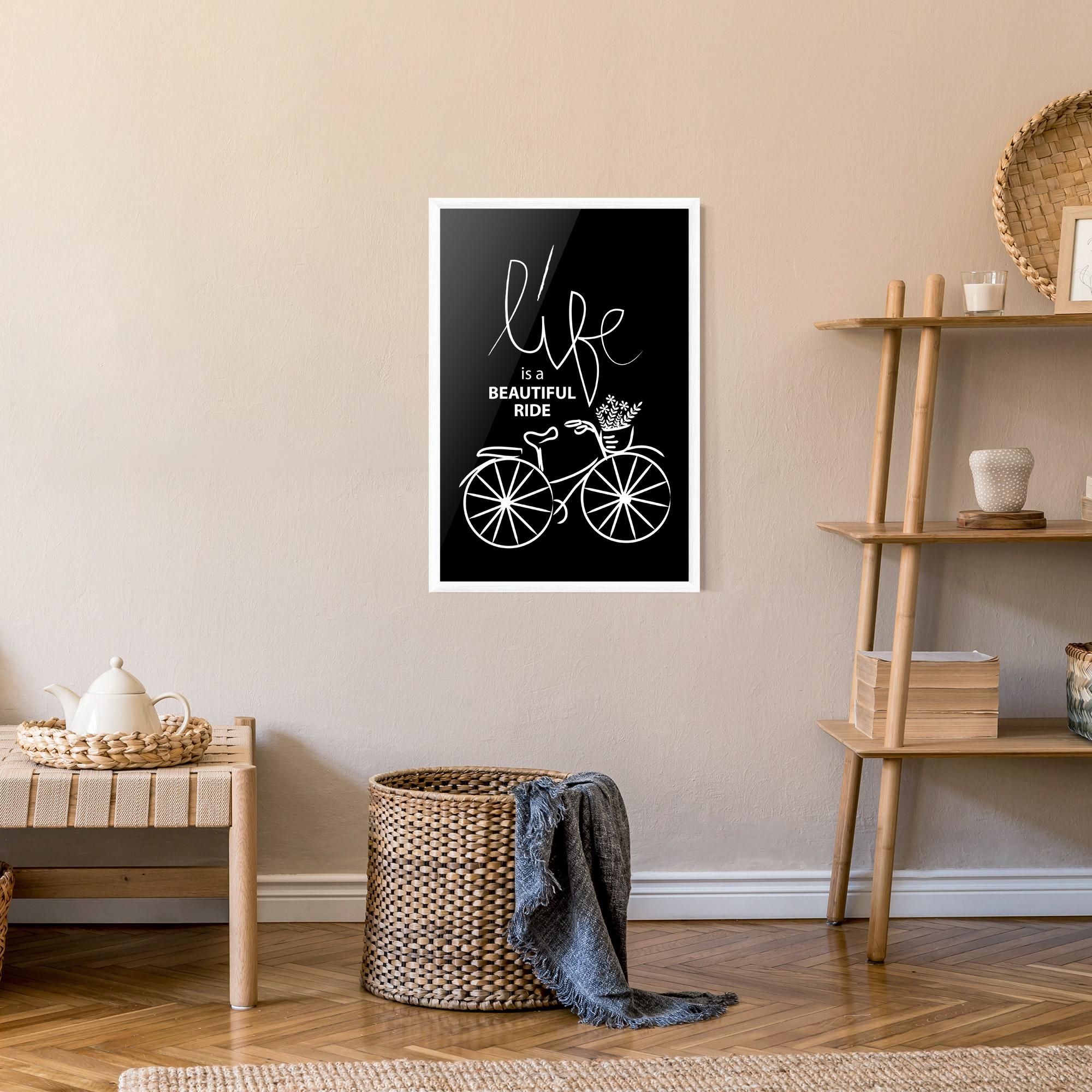 Plakat w Ramie Beautiful Ride mockup 9
