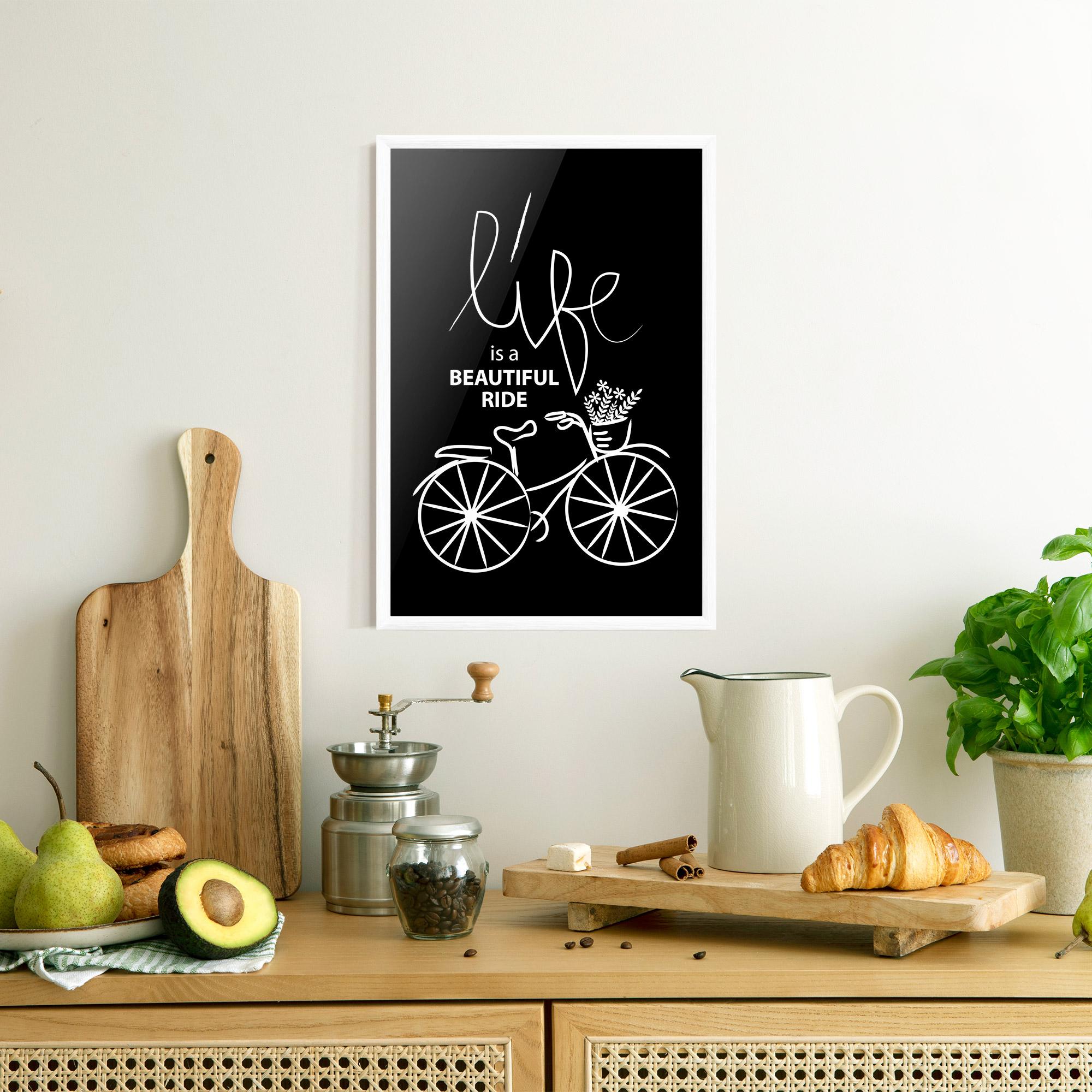 Plakat w Ramie Beautiful Ride mockup 8