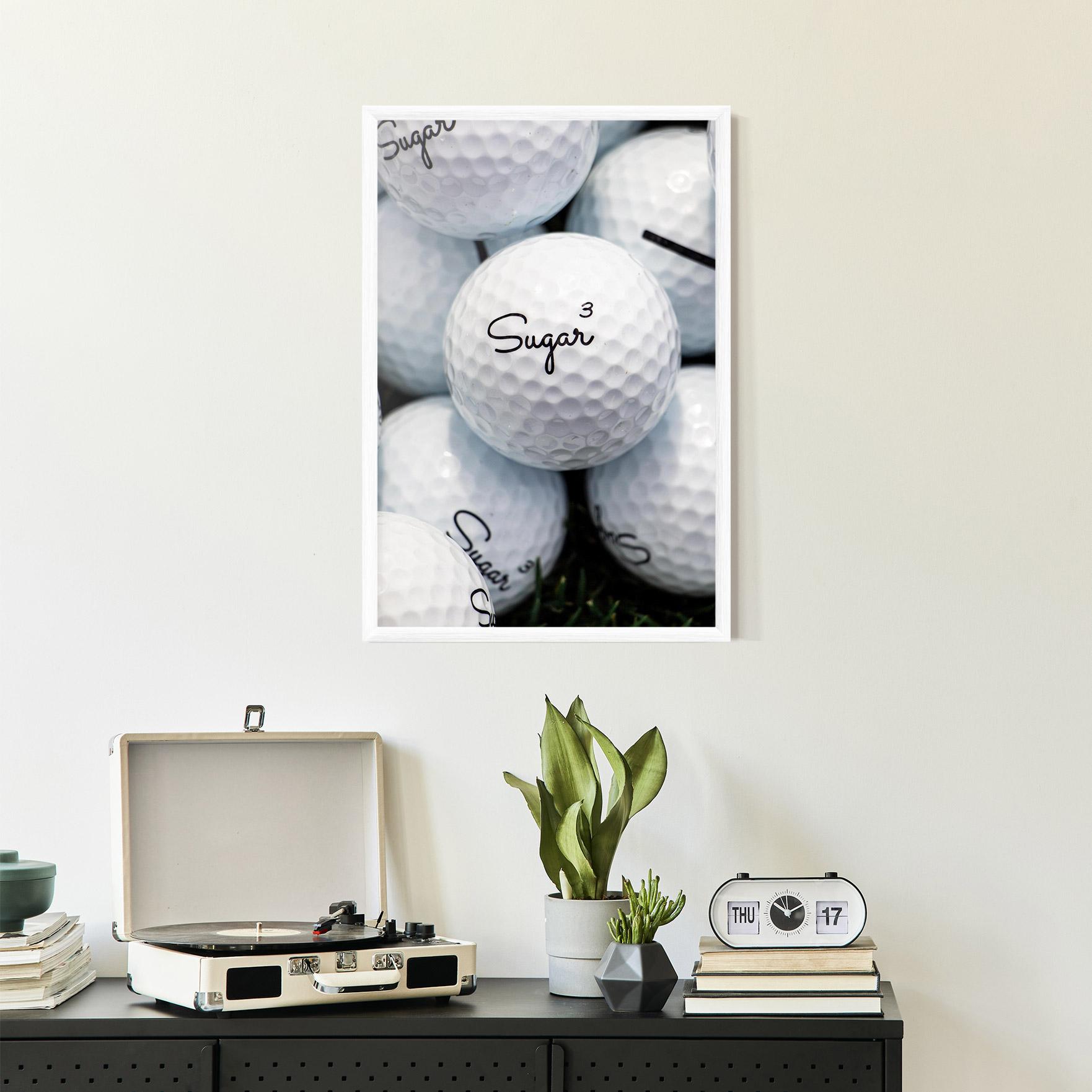 Plakat w Ramie Sugar Ball Close Up mockup 2