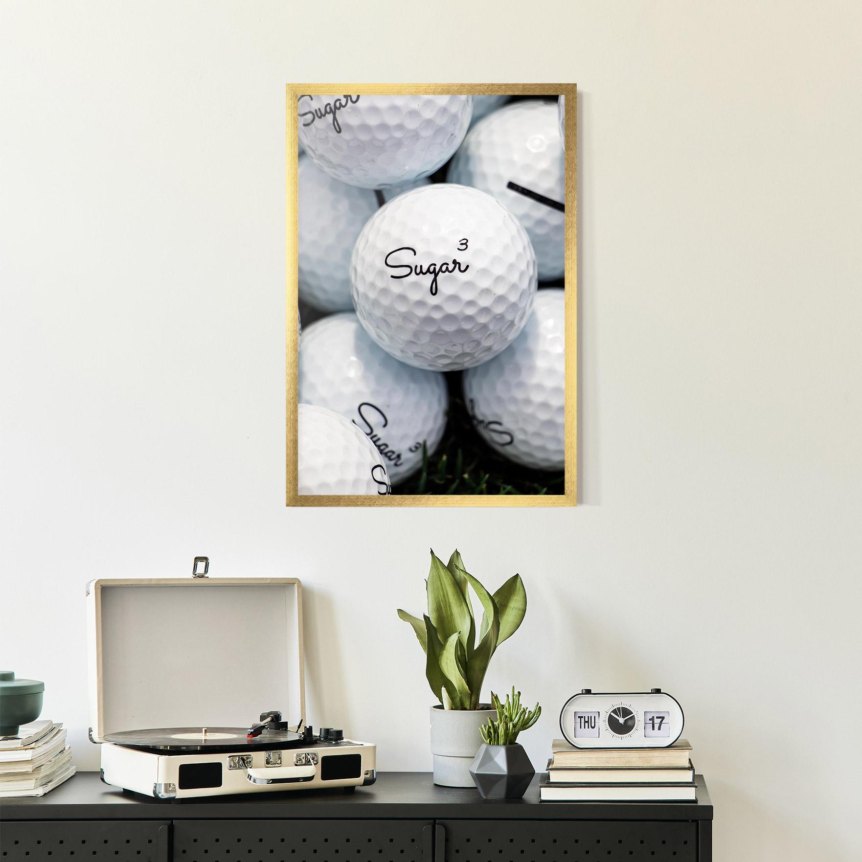 Plakat w Ramie Sugar Ball Close Up mockup 2