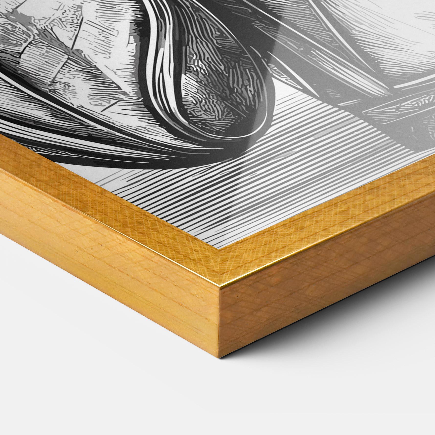 Plakat w Ramie Golf Club mockup 3