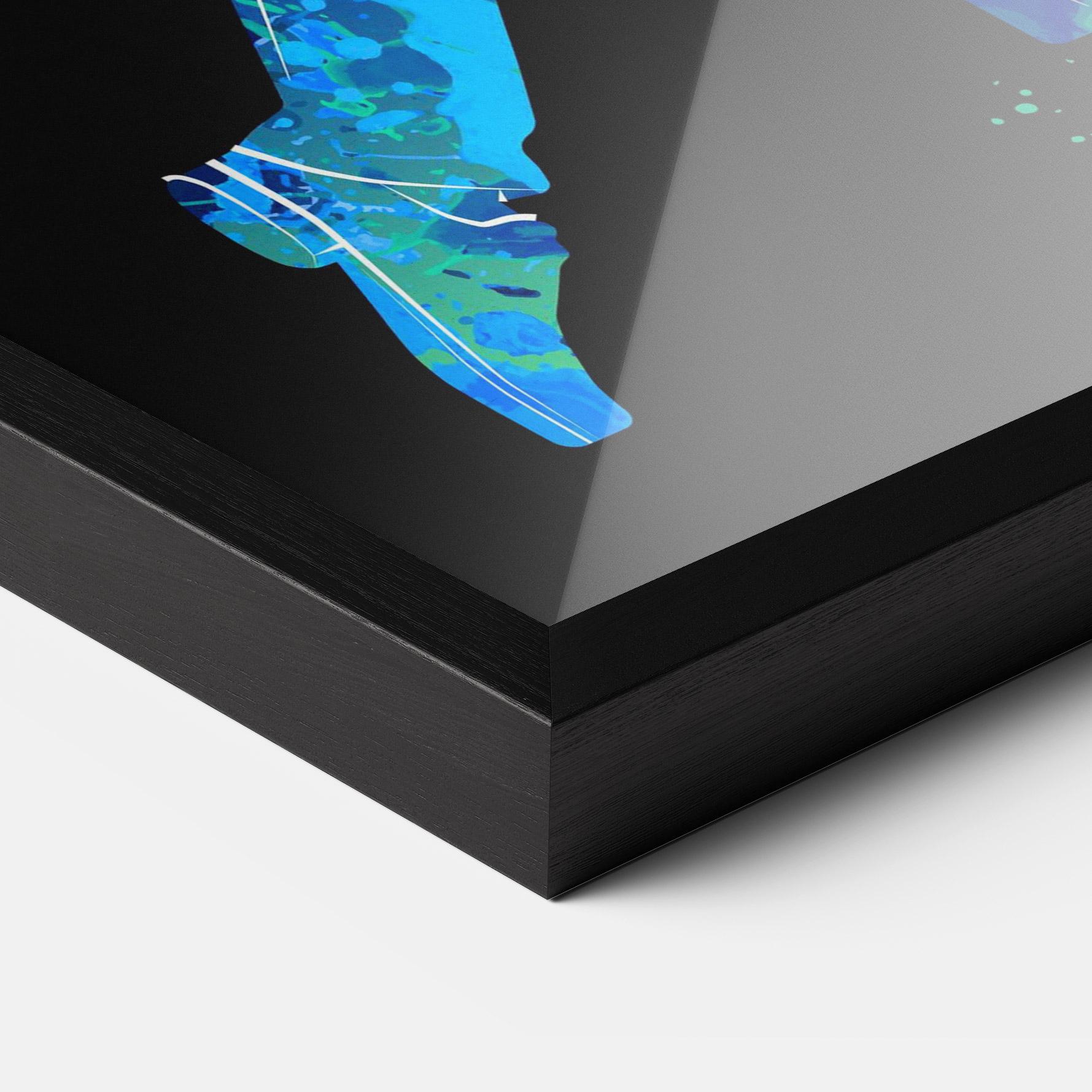 Plakat w Ramie Color Mix Golf mockup 3