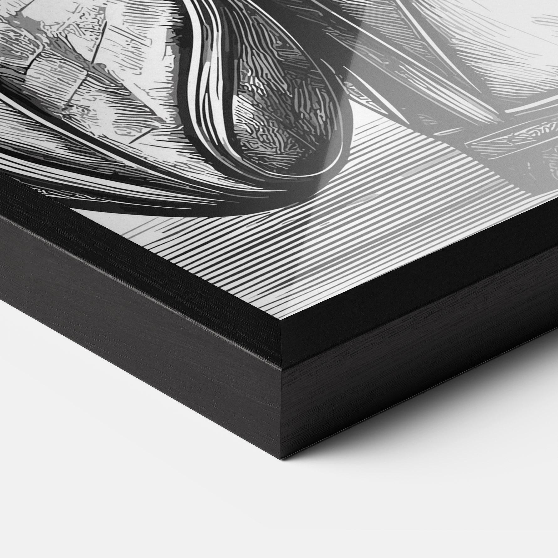 Plakat w Ramie Golf Club mockup 3