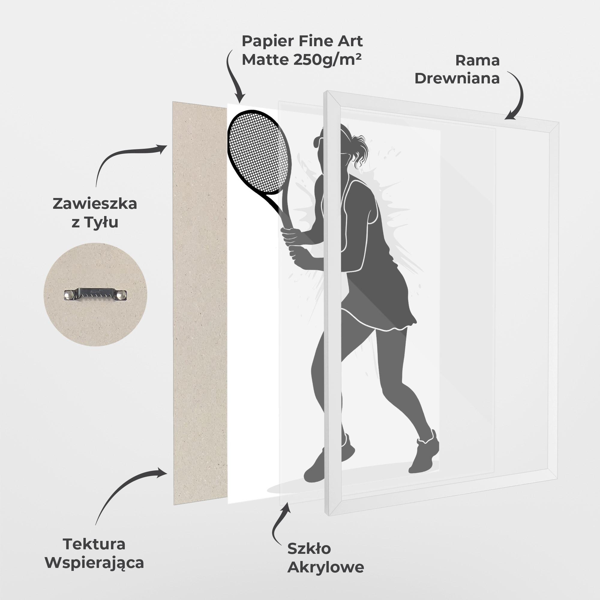 Plakat w Ramie Professional Player mockup 1