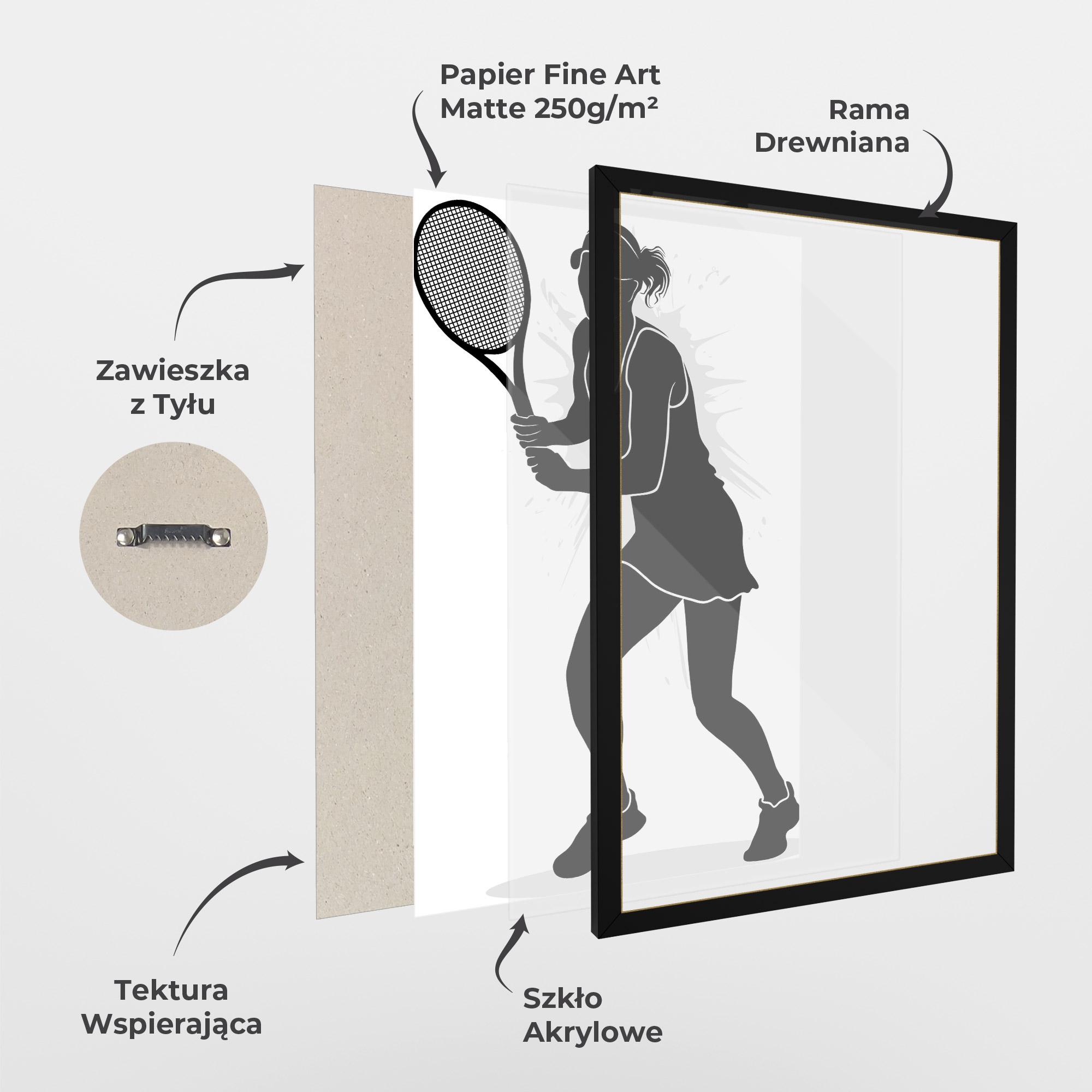 Plakat w Ramie Professional Player mockup 1