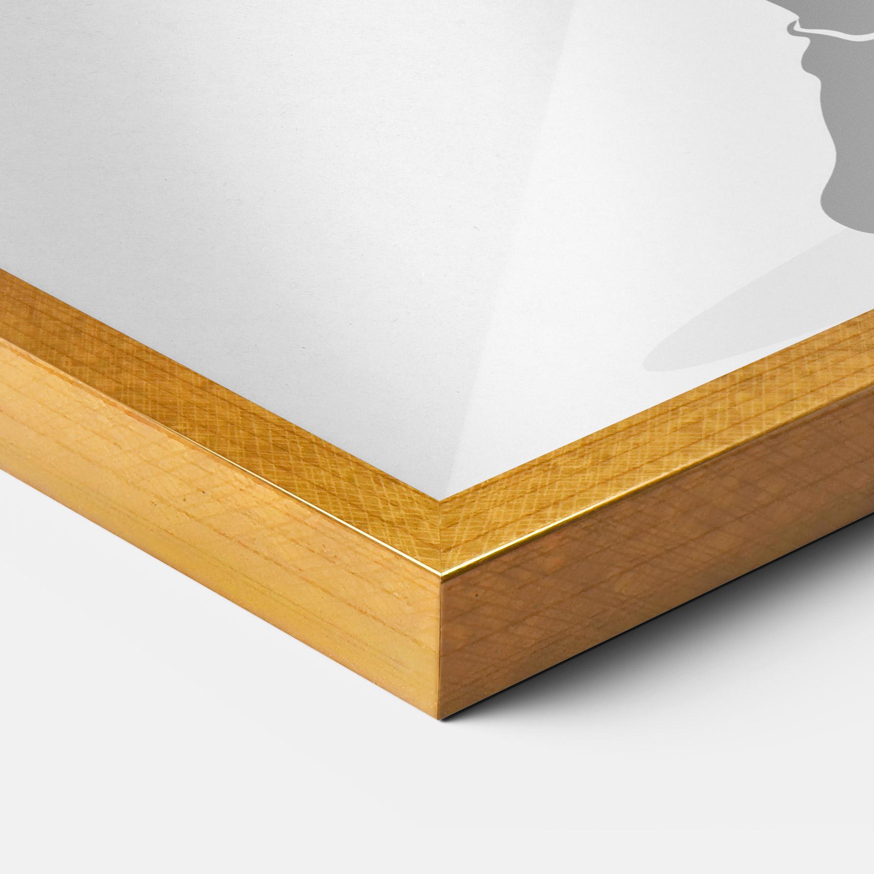 Plakat w Ramie Professional Player mockup 3