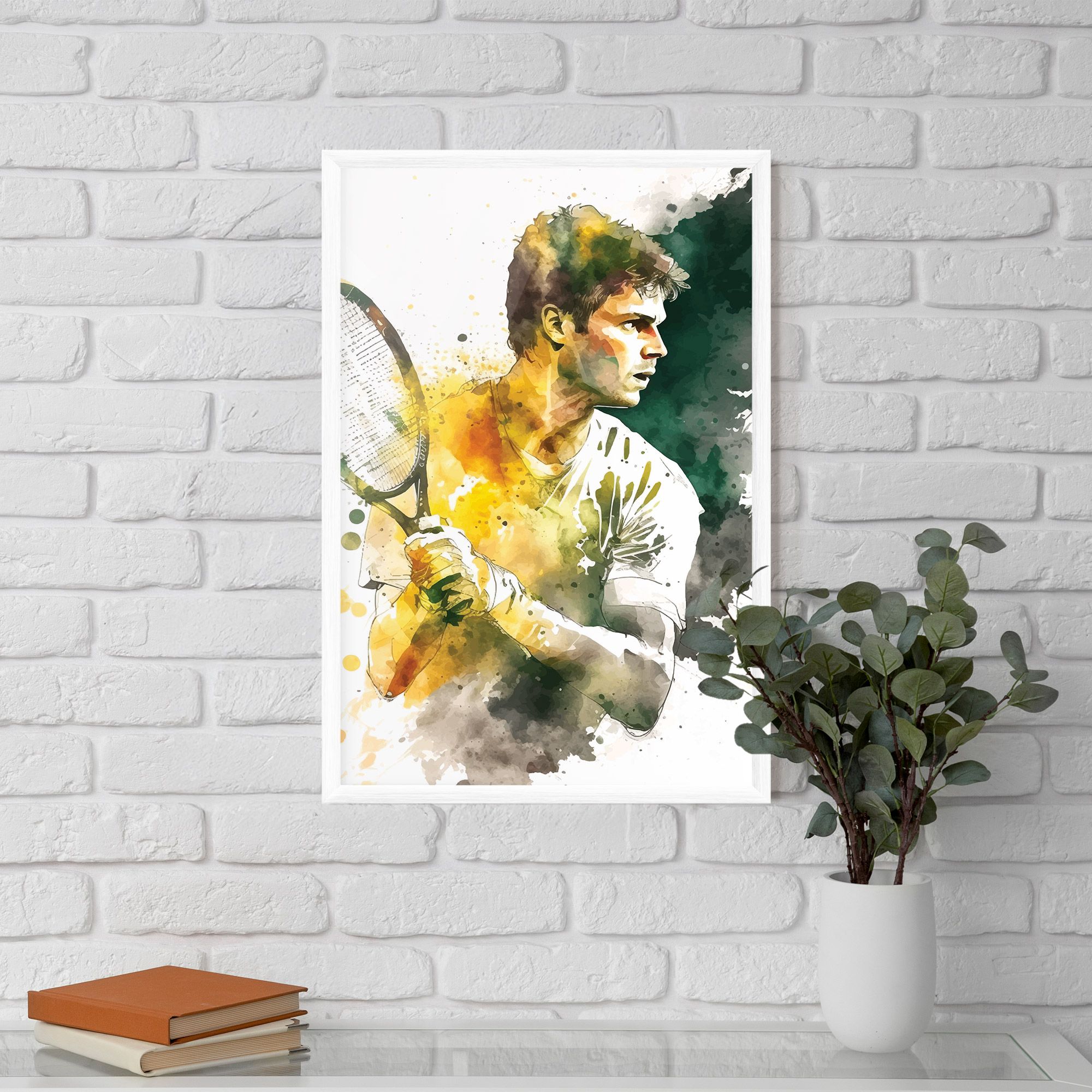 Player Watercolor mockup 5