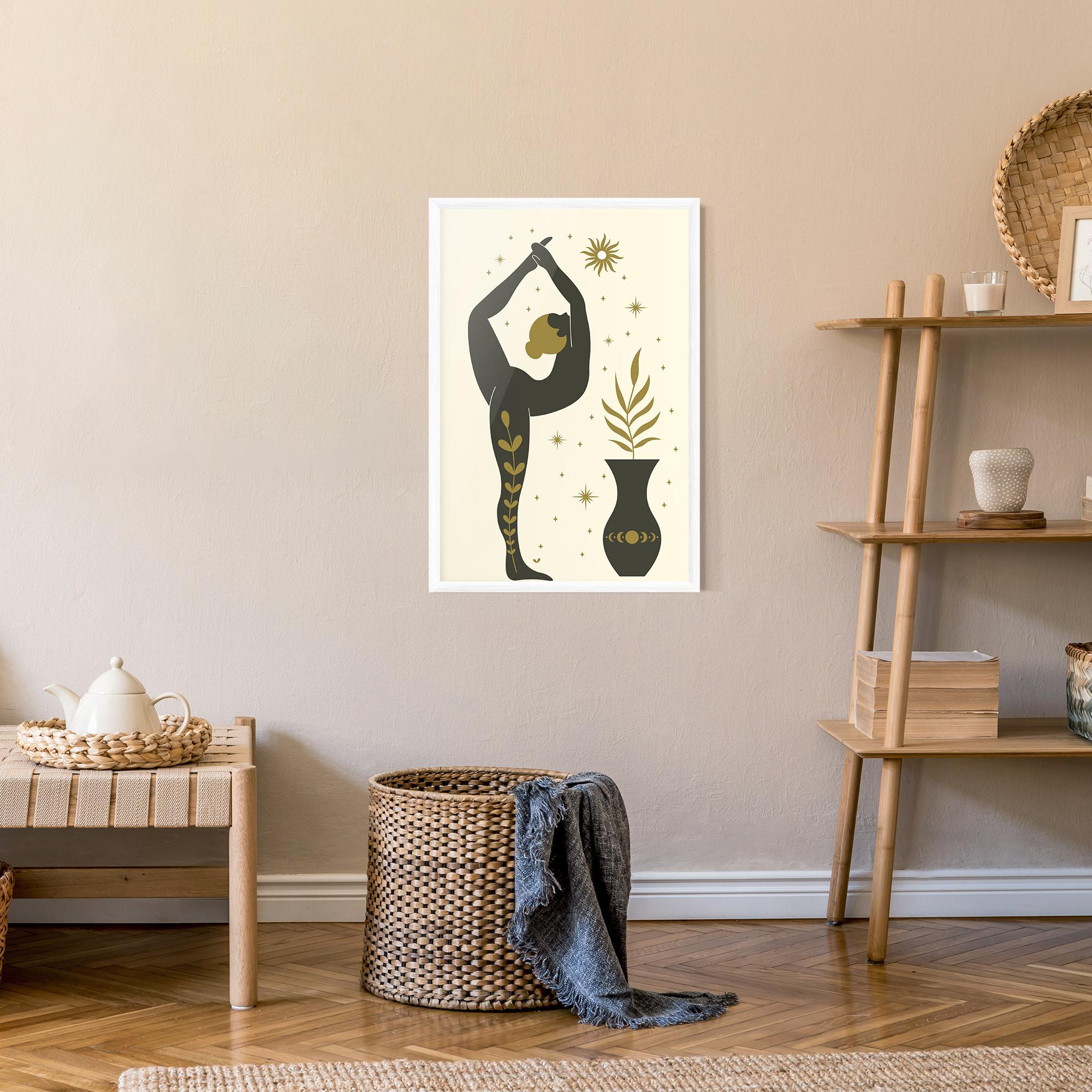 Plakat w Ramie Trivikramasana mockup 9