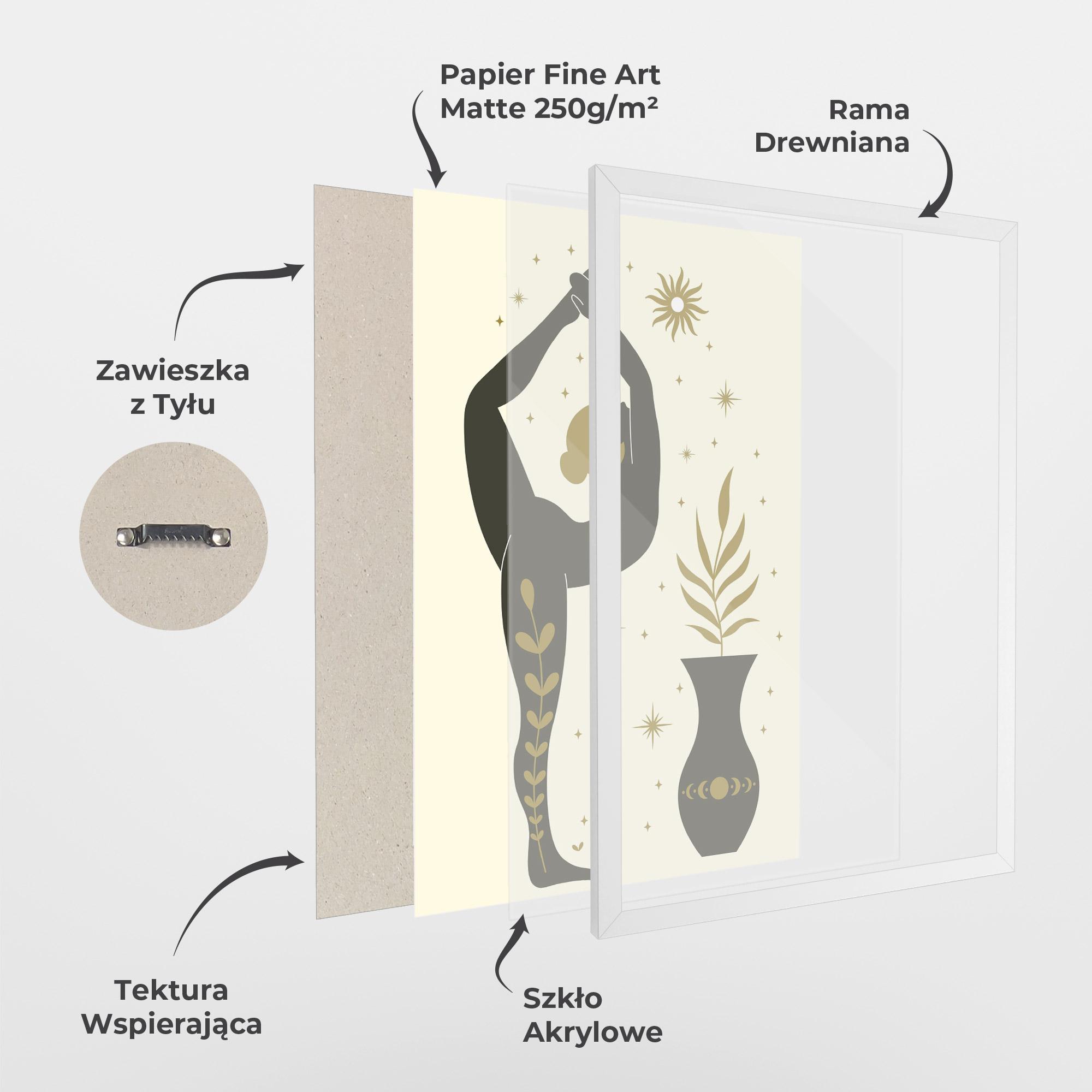 Plakat w Ramie Trivikramasana mockup 1