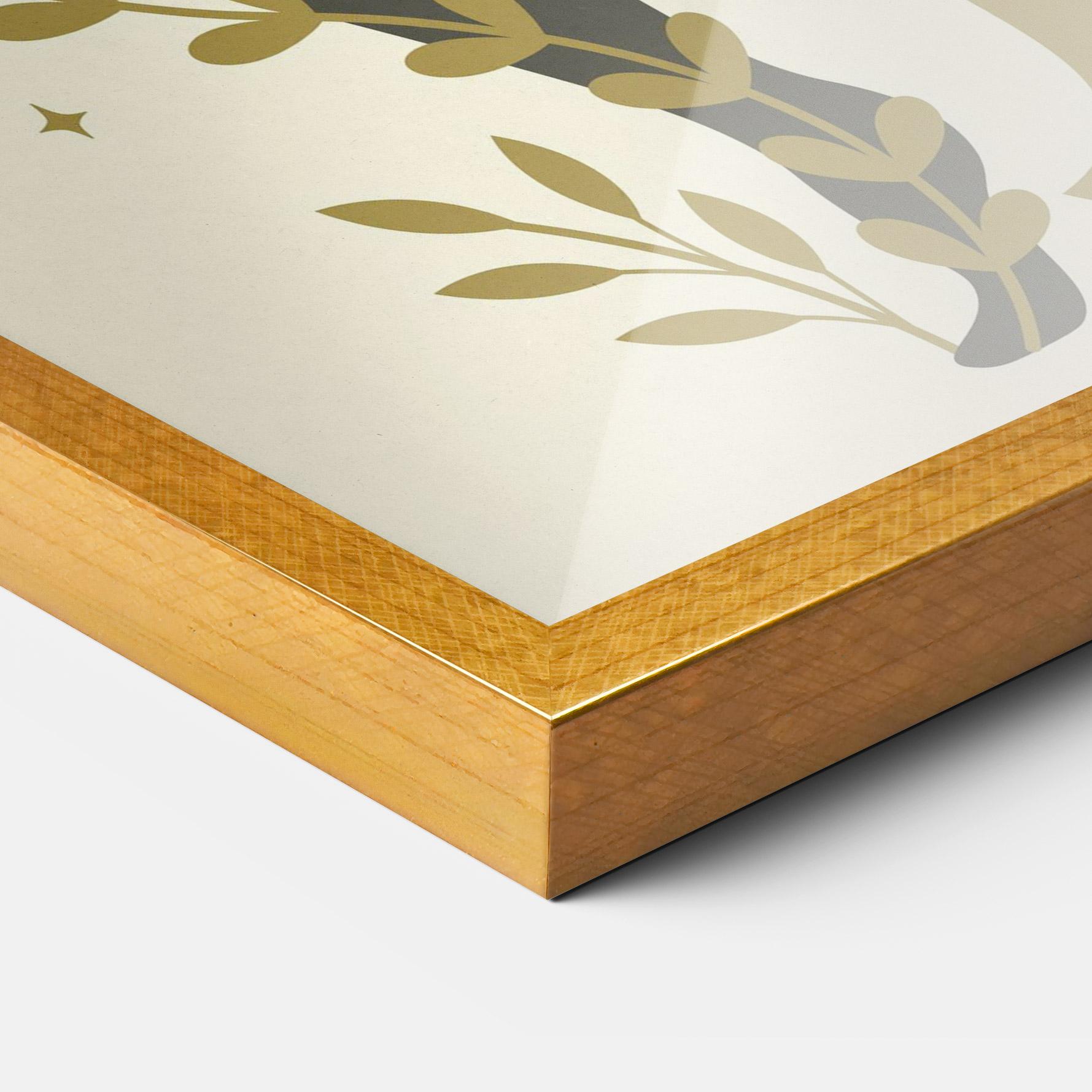 Plakat w Ramie Yoga Sun Pose mockup 3