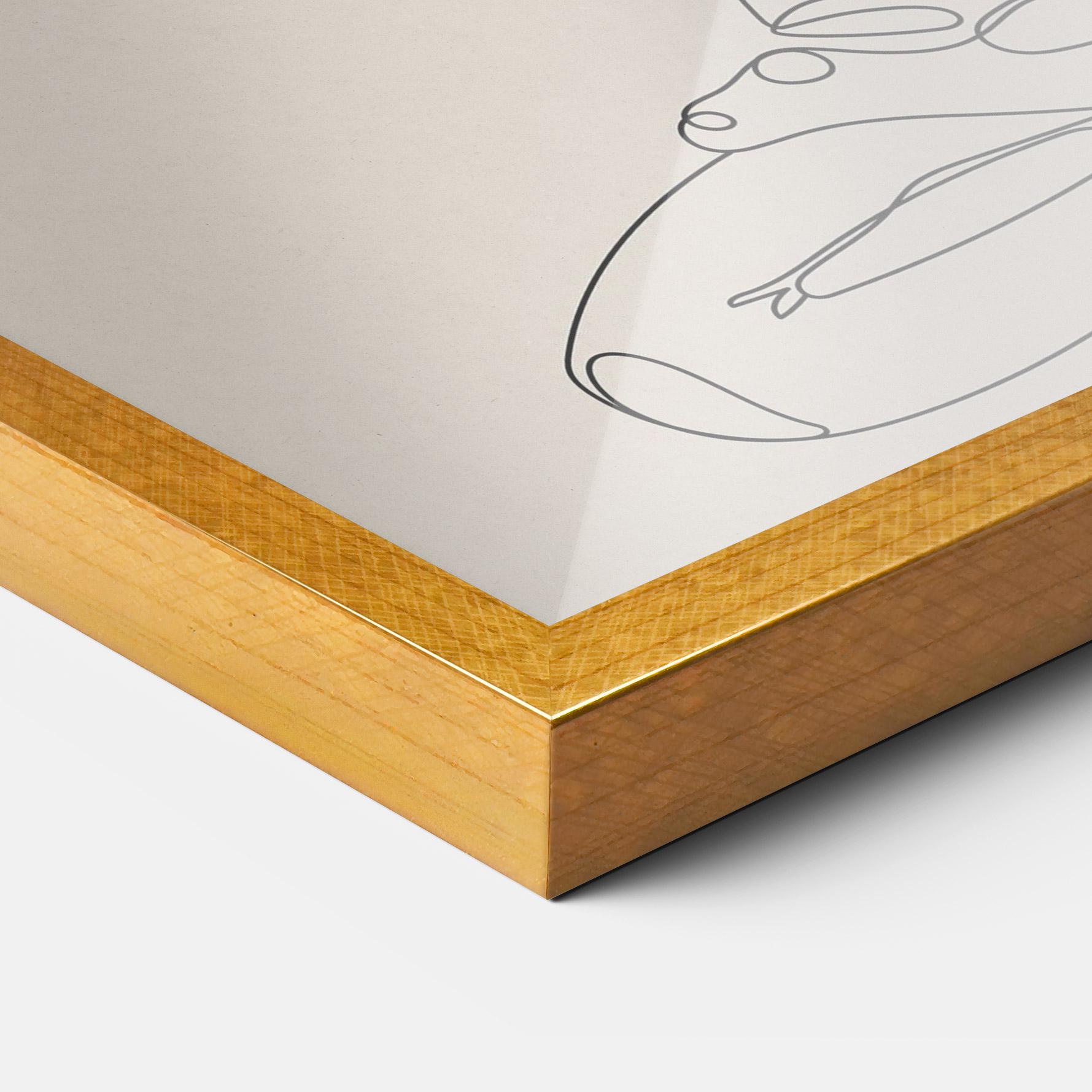 Plakat w Ramie Yoga Sun mockup 3