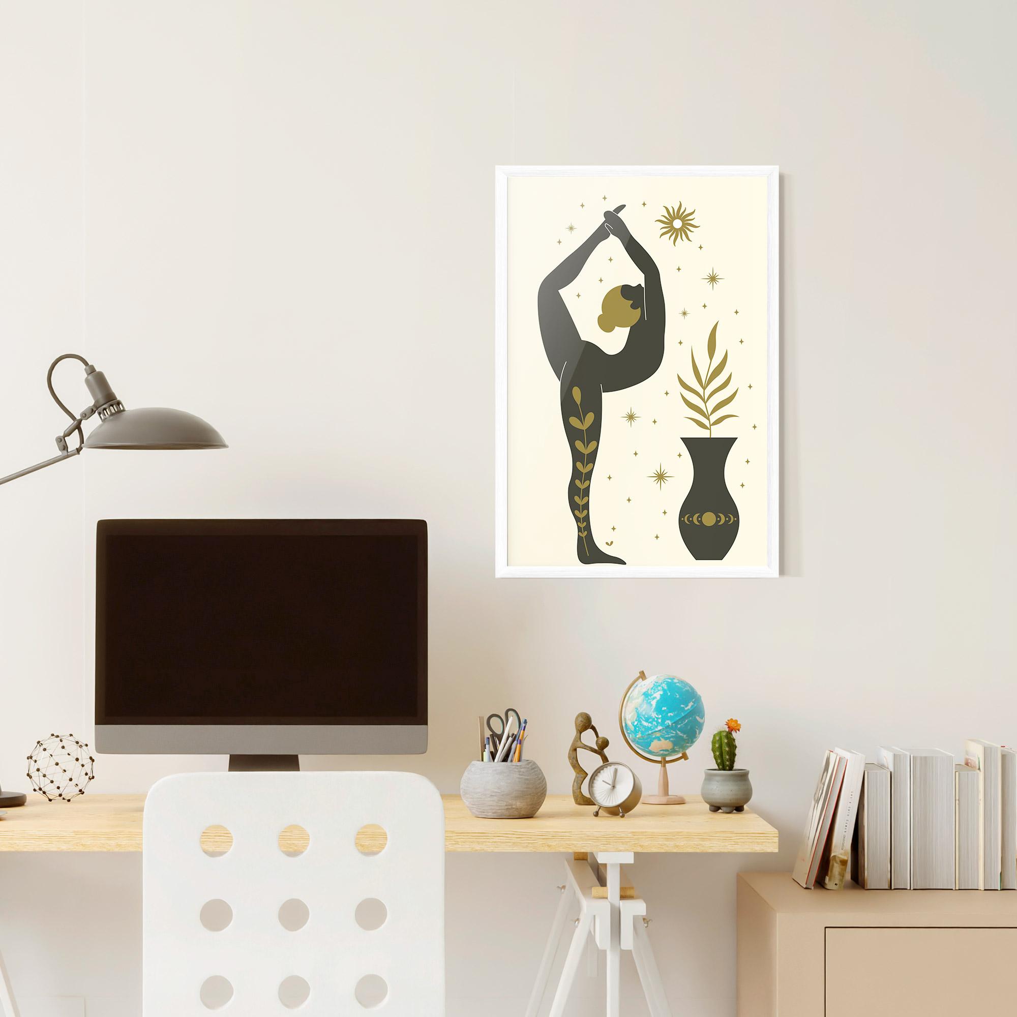 Plakat w Ramie Trivikramasana mockup 6